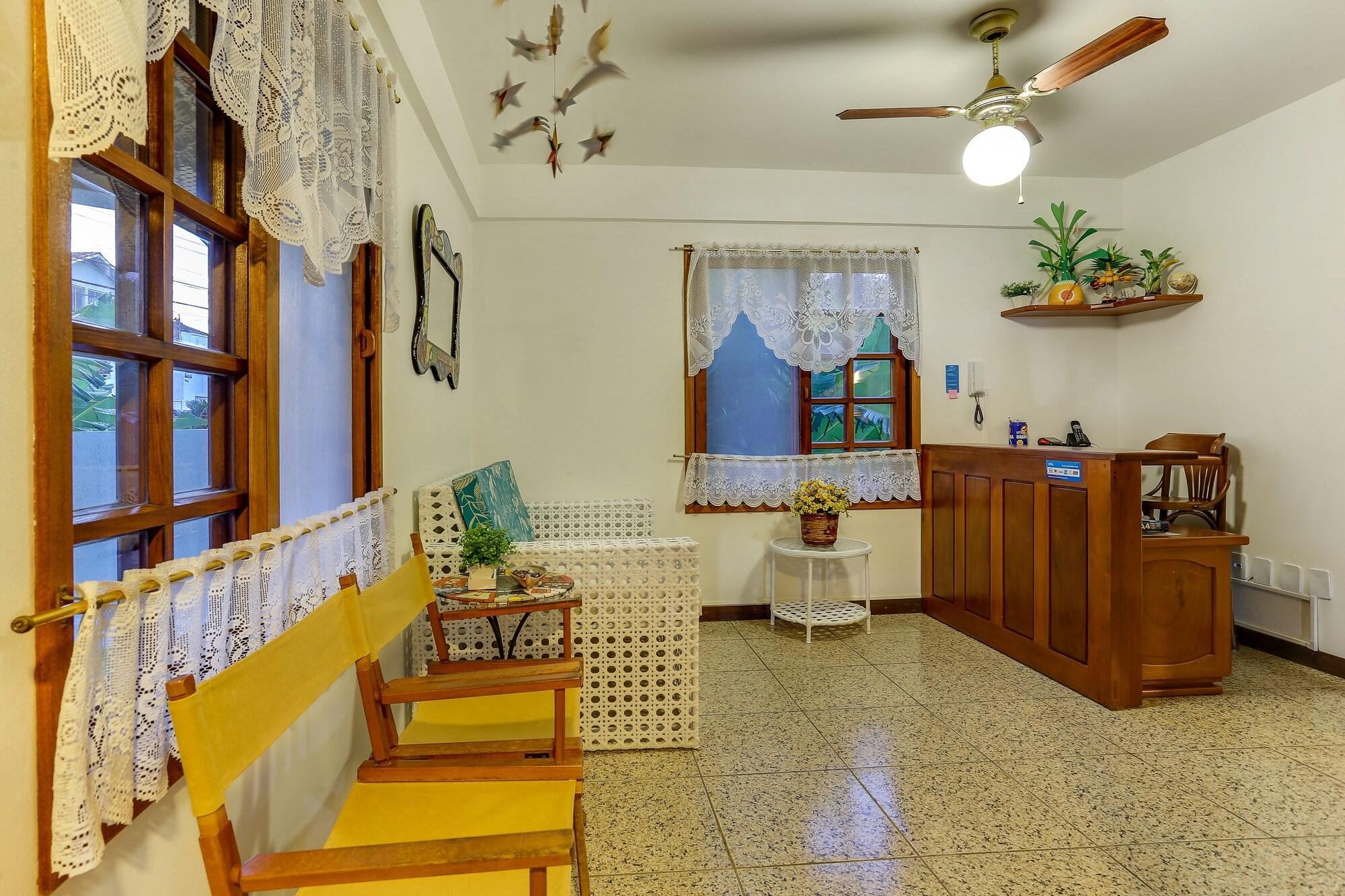 Vista Lobby Pousada Canajurê