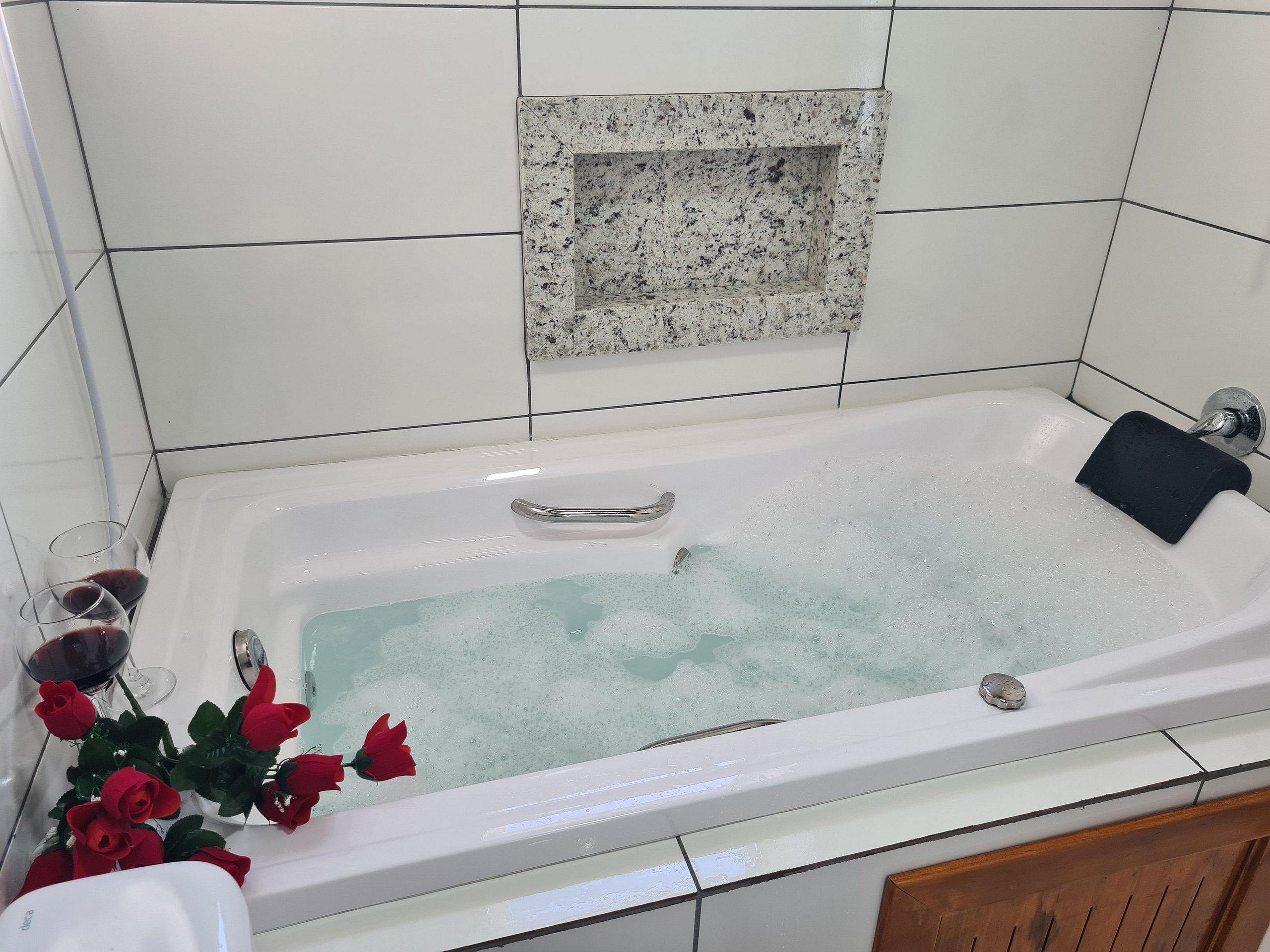 Baño Chalé Hortênsia - BANHEIRA DE HIDROMASSAGEM