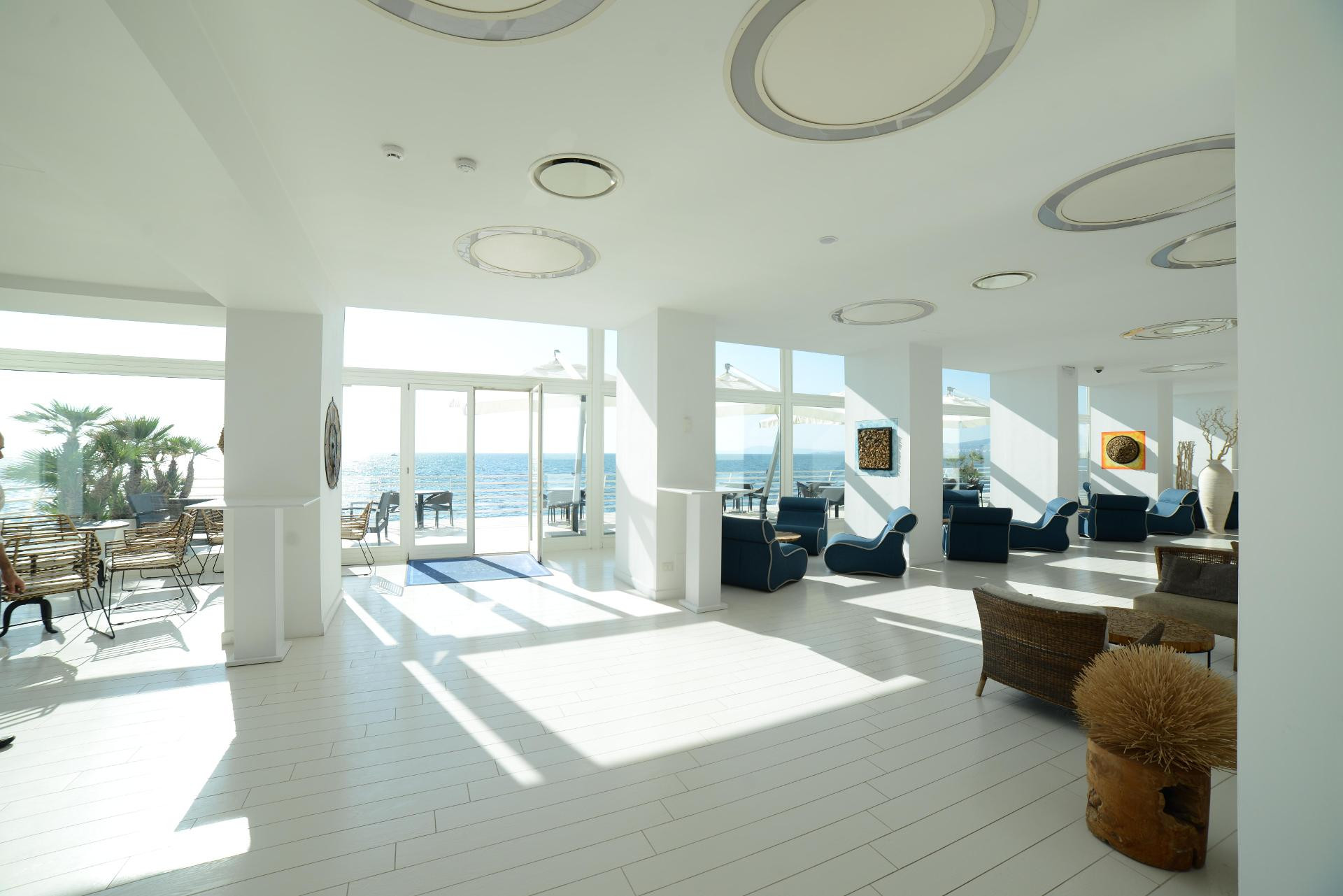 Vista Lobby Hotel Miramare Stabia