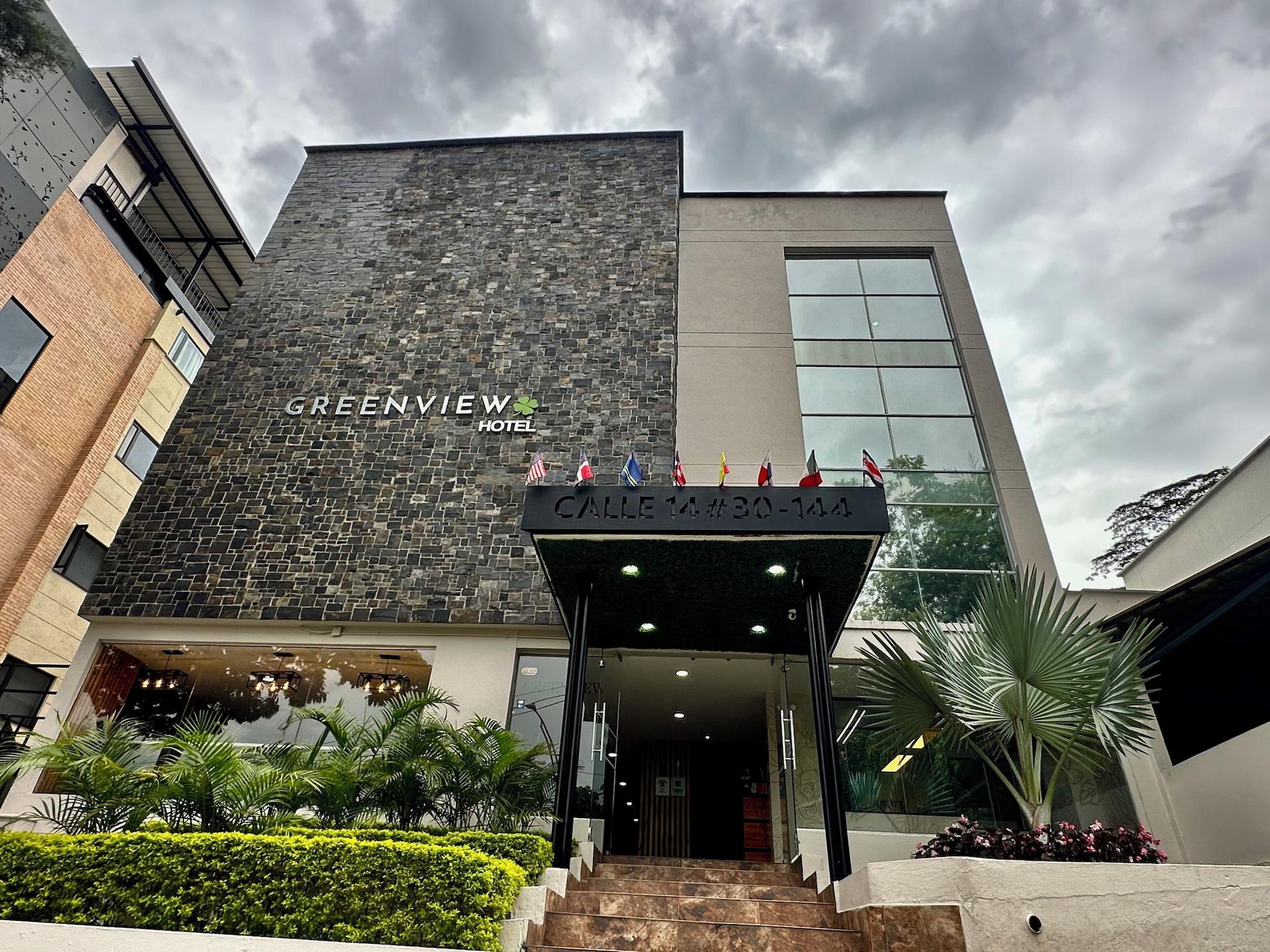 Vista Exterior Hotel Greenview Medellin