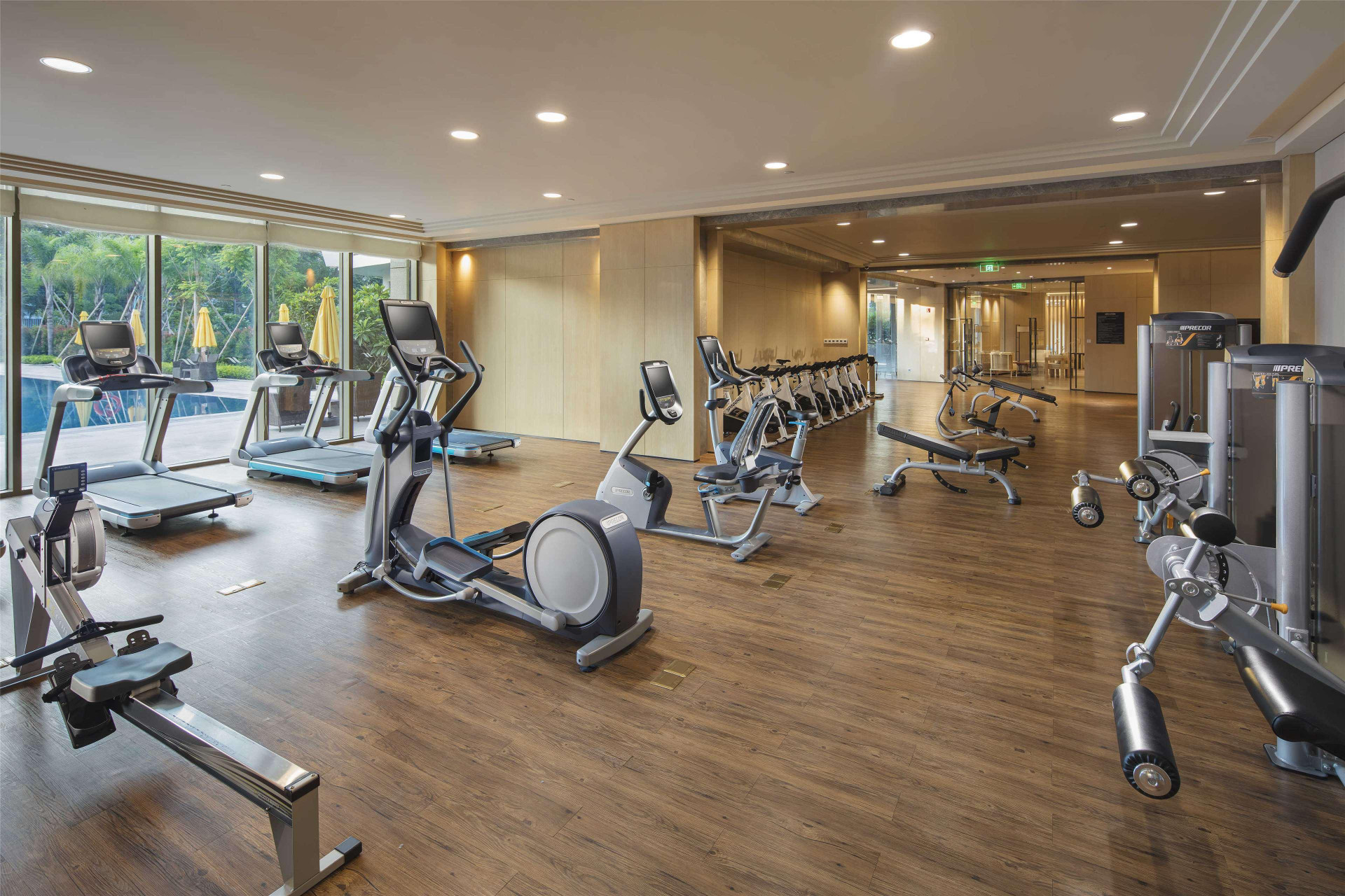 Gimnasio Hilton Shenzhen Shekou Nanhai