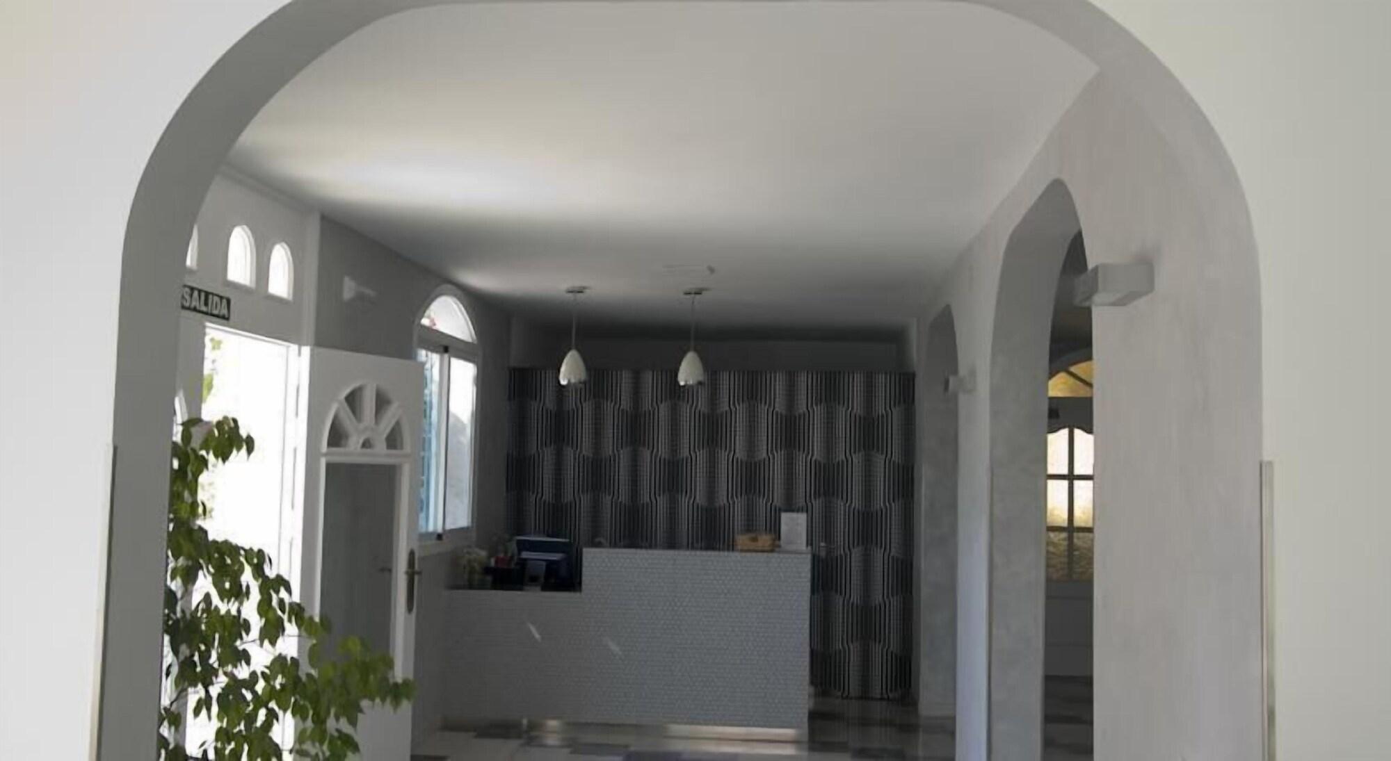 Vista Lobby Hostal Las Gaviotas