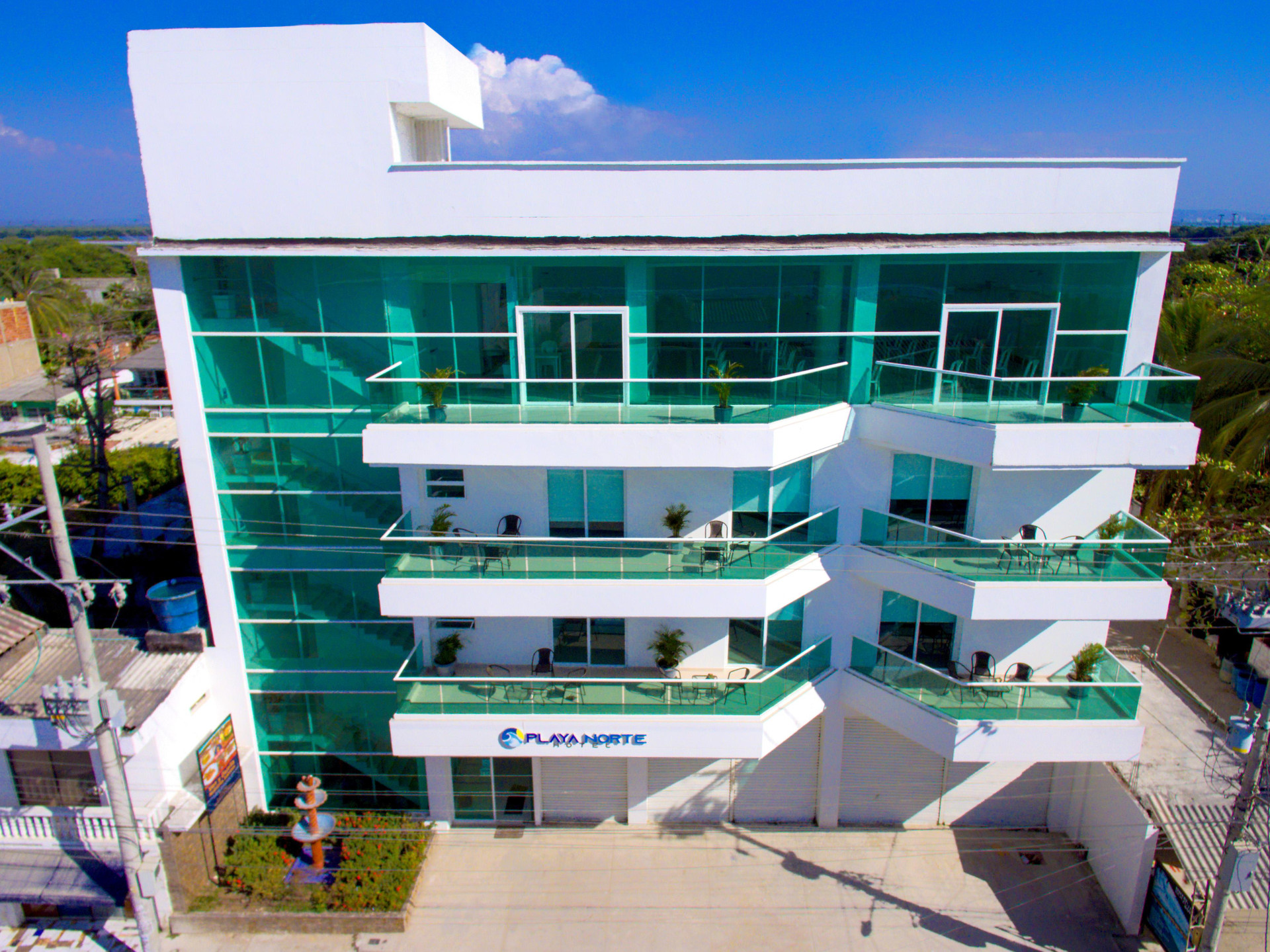 Vista Exterior Hotel Playa Norte