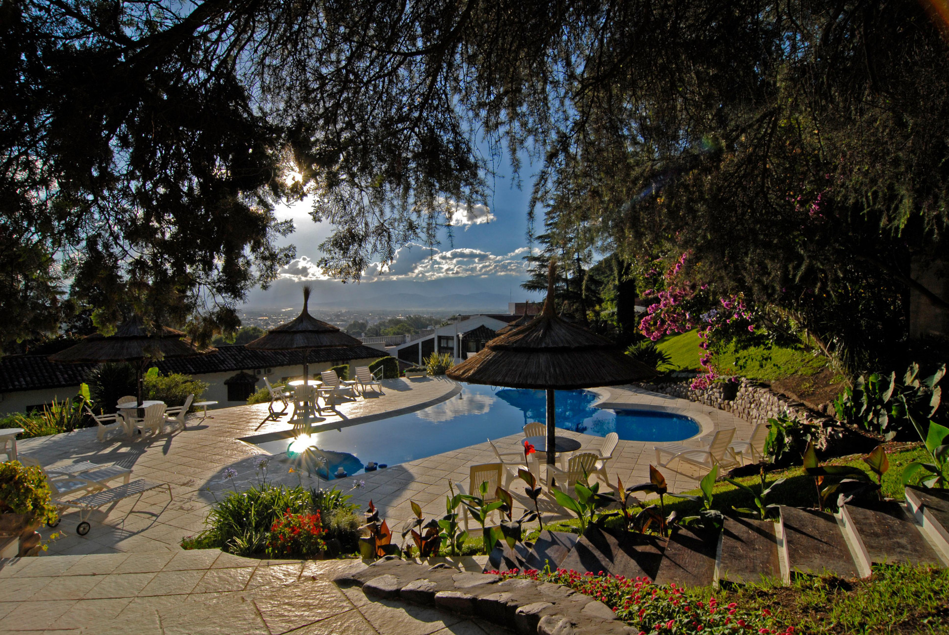 Vista Piscina Portezuelo Hotel