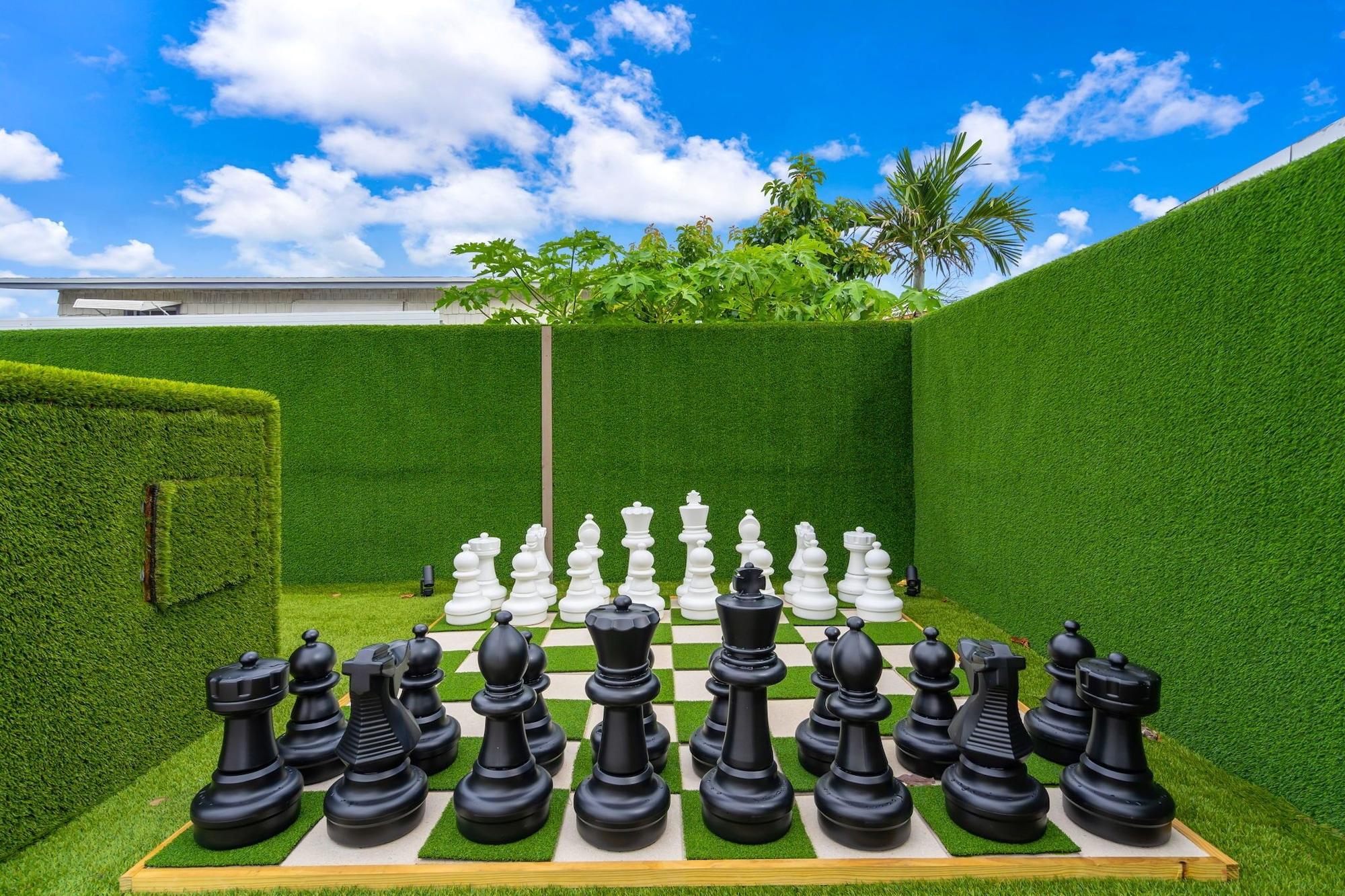 Instalaciones Recreativas Miami Resort Villa with Jacuzzi & Sauna