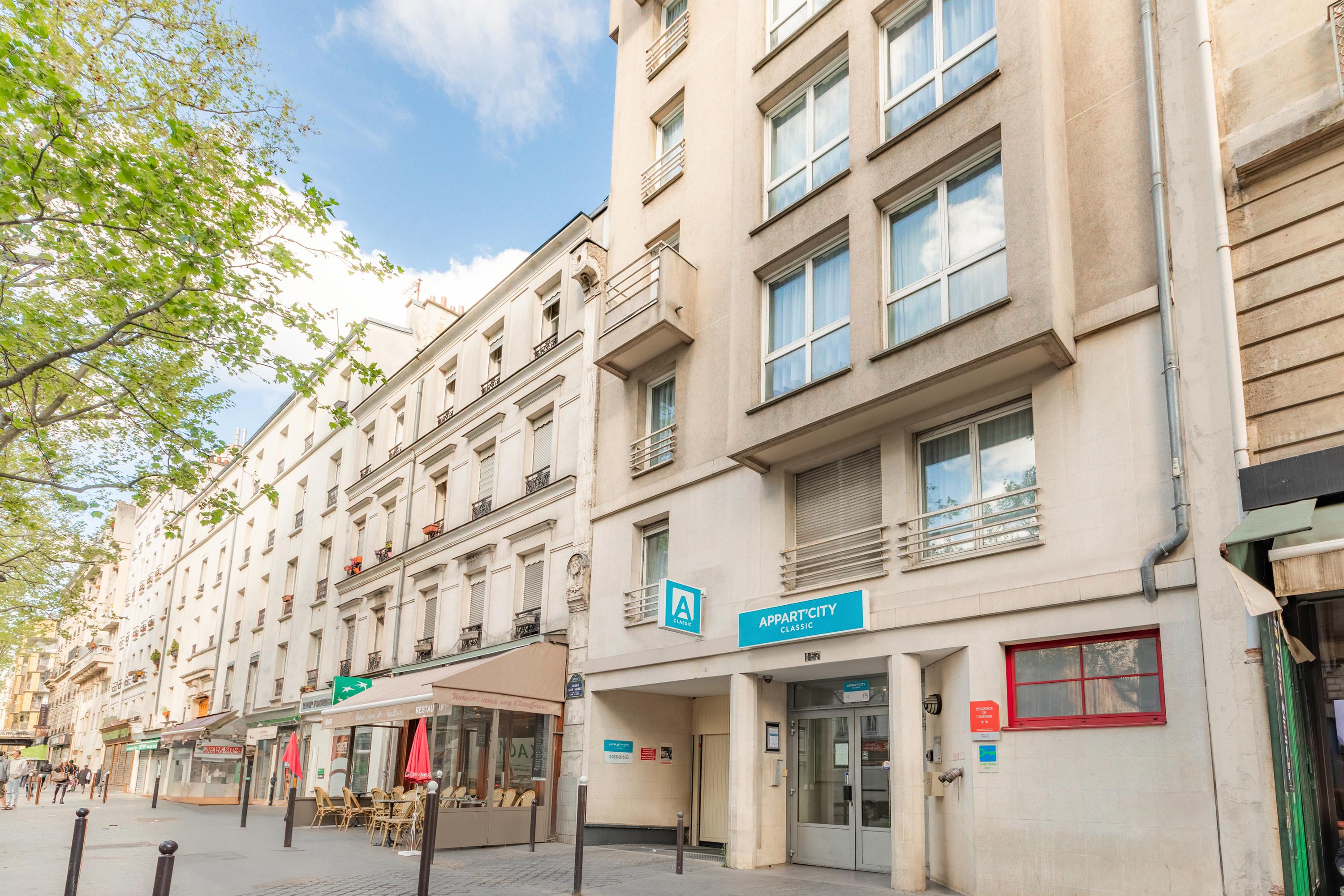 Vista Exterior Appart'City Classic Paris La Villette