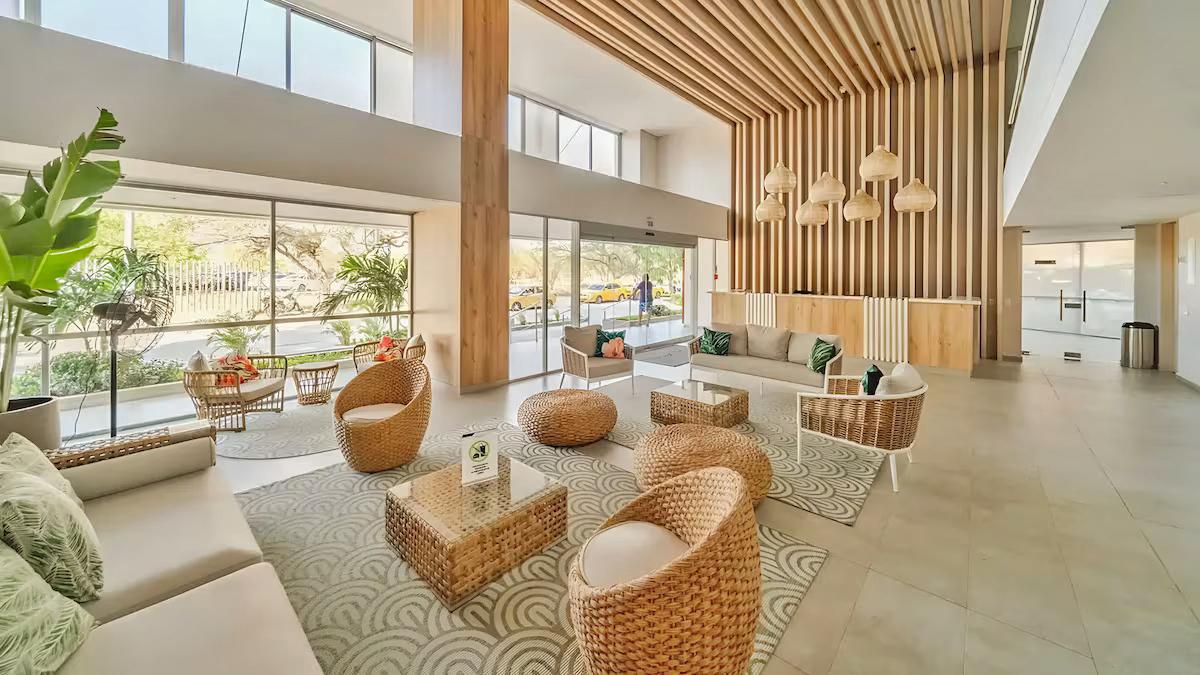 Vista Lobby Apart Suites Stay Playa Salguero - El Rodadero - Santa Marta