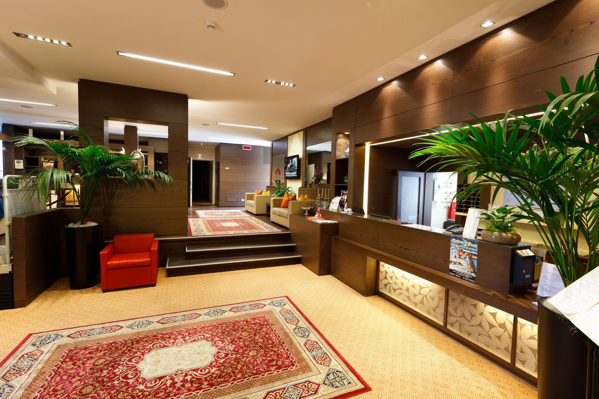Vista Lobby Hotel Villa delle Rose
