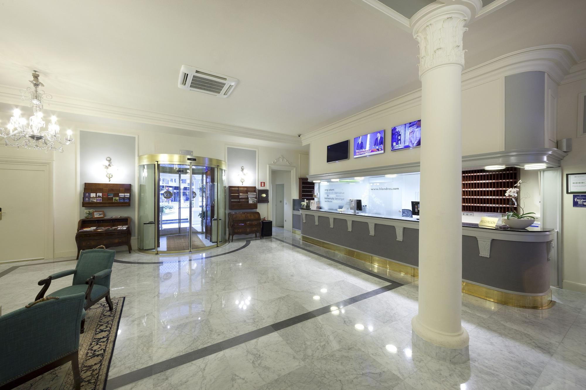 Vista Lobby Hotel de Londres y de Inglaterra