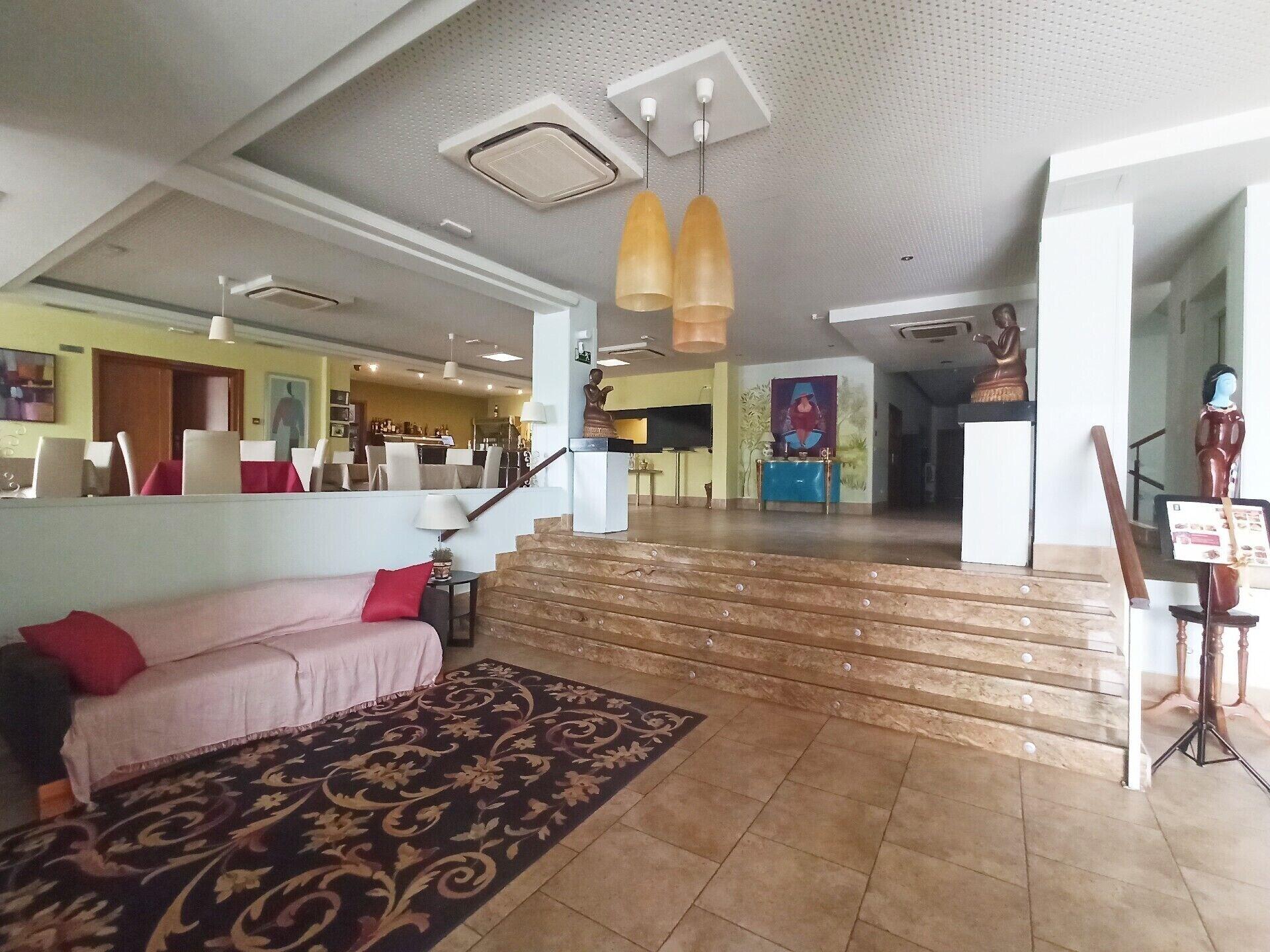 Vista Lobby Santana Hotel Restaurante