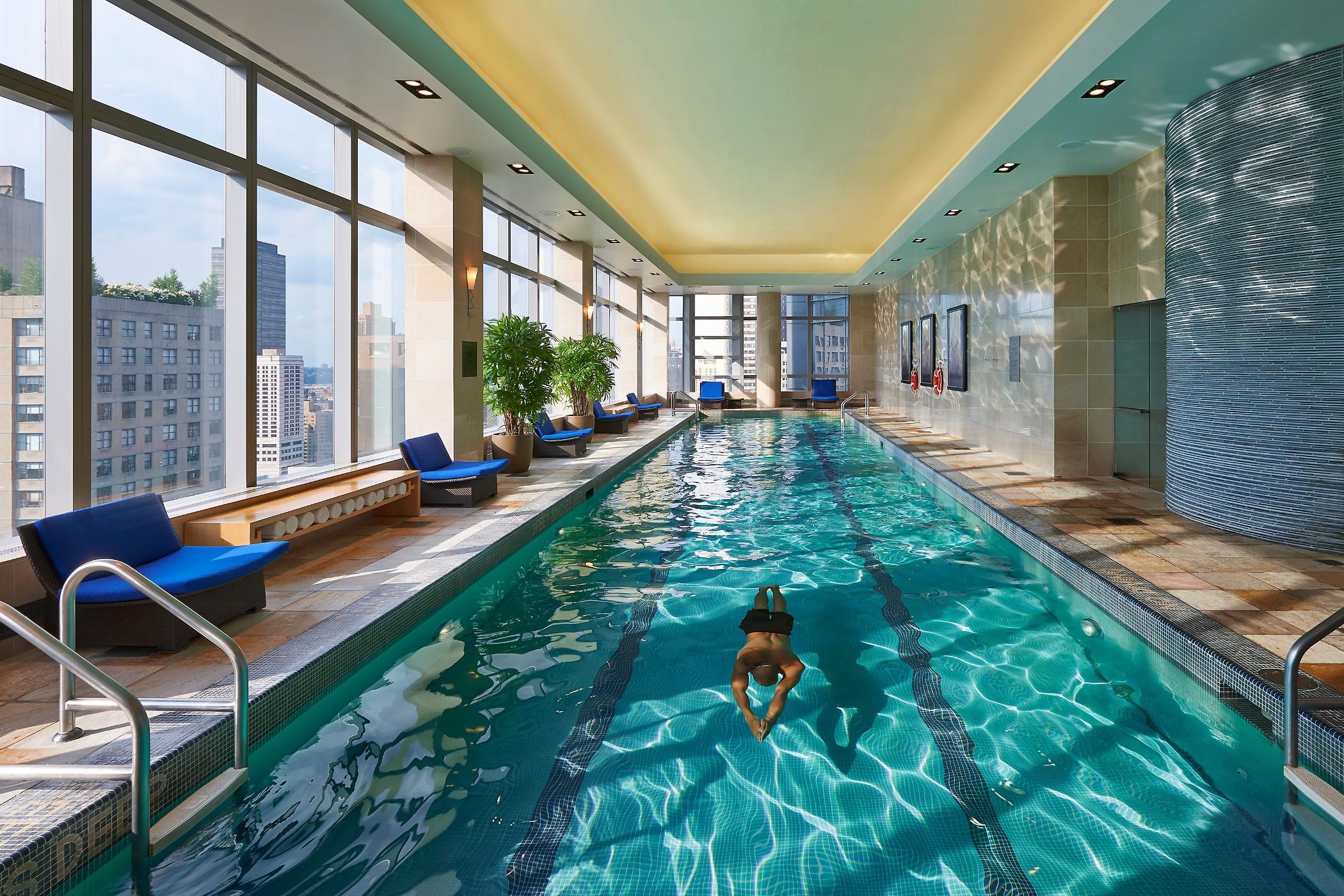 Vista Piscina Mandarin Oriental, New York