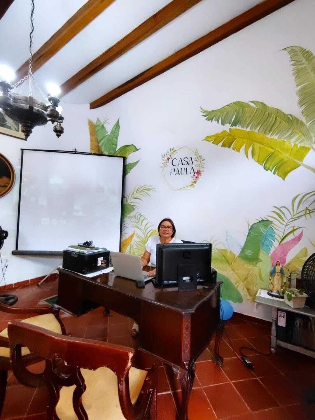 Vista Lobby Casa Paula Acosta