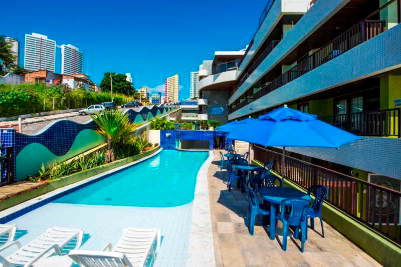 Vista Piscina Blue Marlin Apartments