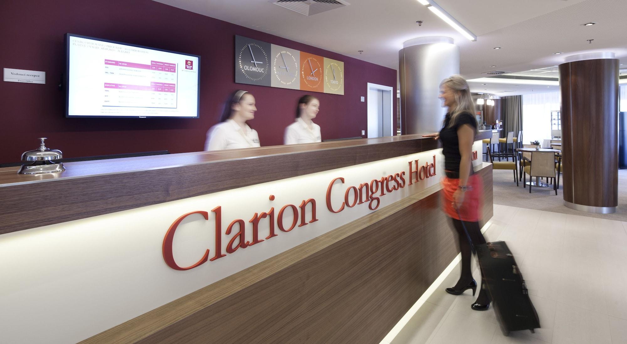 Vista Lobby Clarion Congress Hotel Olomouc