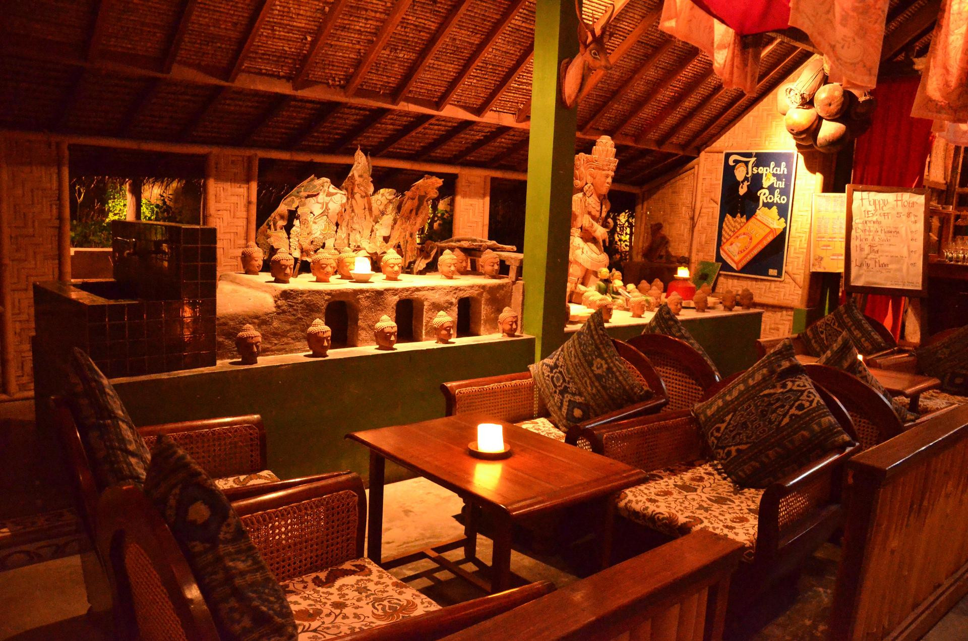 Bar/Salón Hotel Tugu Lombok
