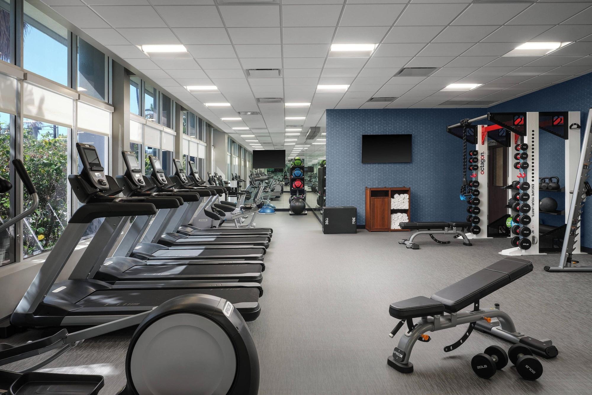 Gimnasio Courtyard by Marriott San Diego Mission Valley/Hotel Circle