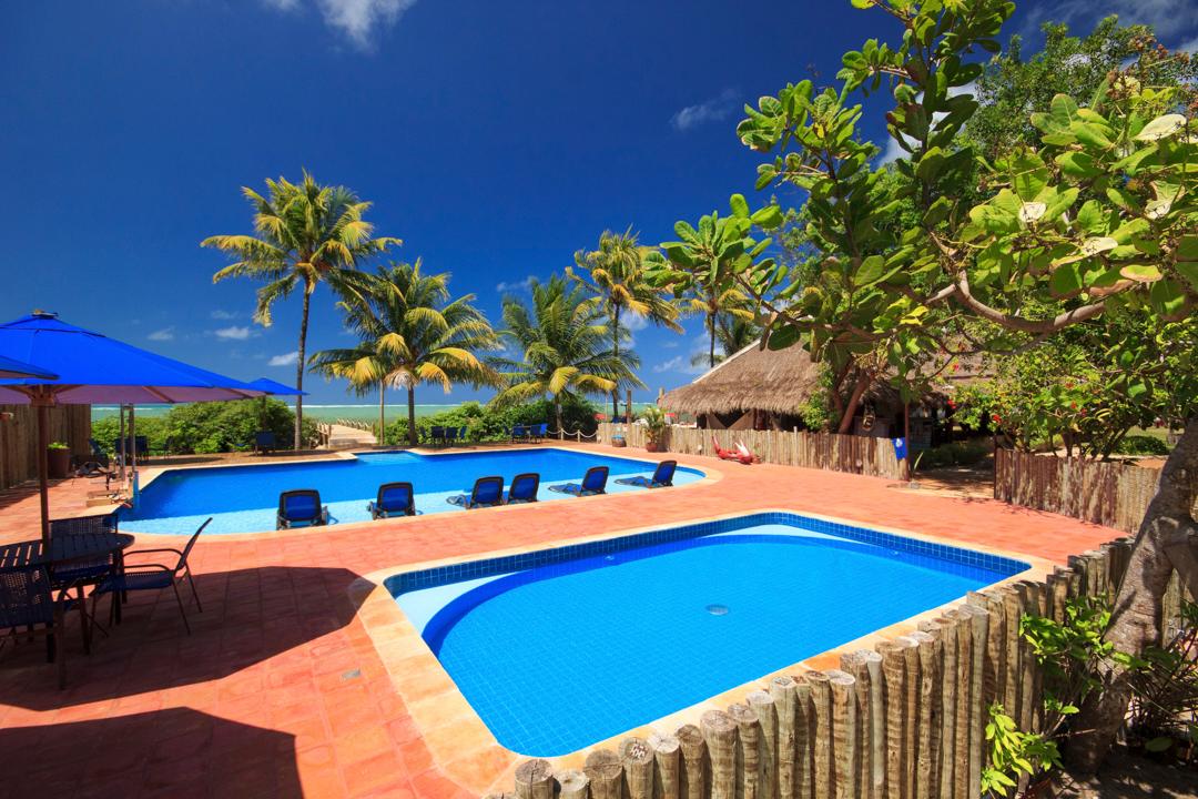Vista Piscina Pousada Barra Velha