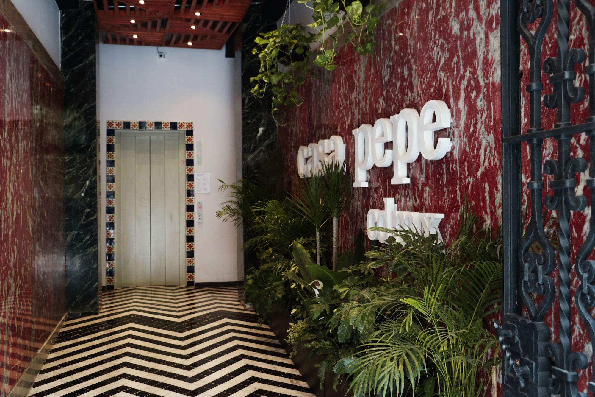 Vista Exterior Casa Pepe Hostel Boutique - CDMX