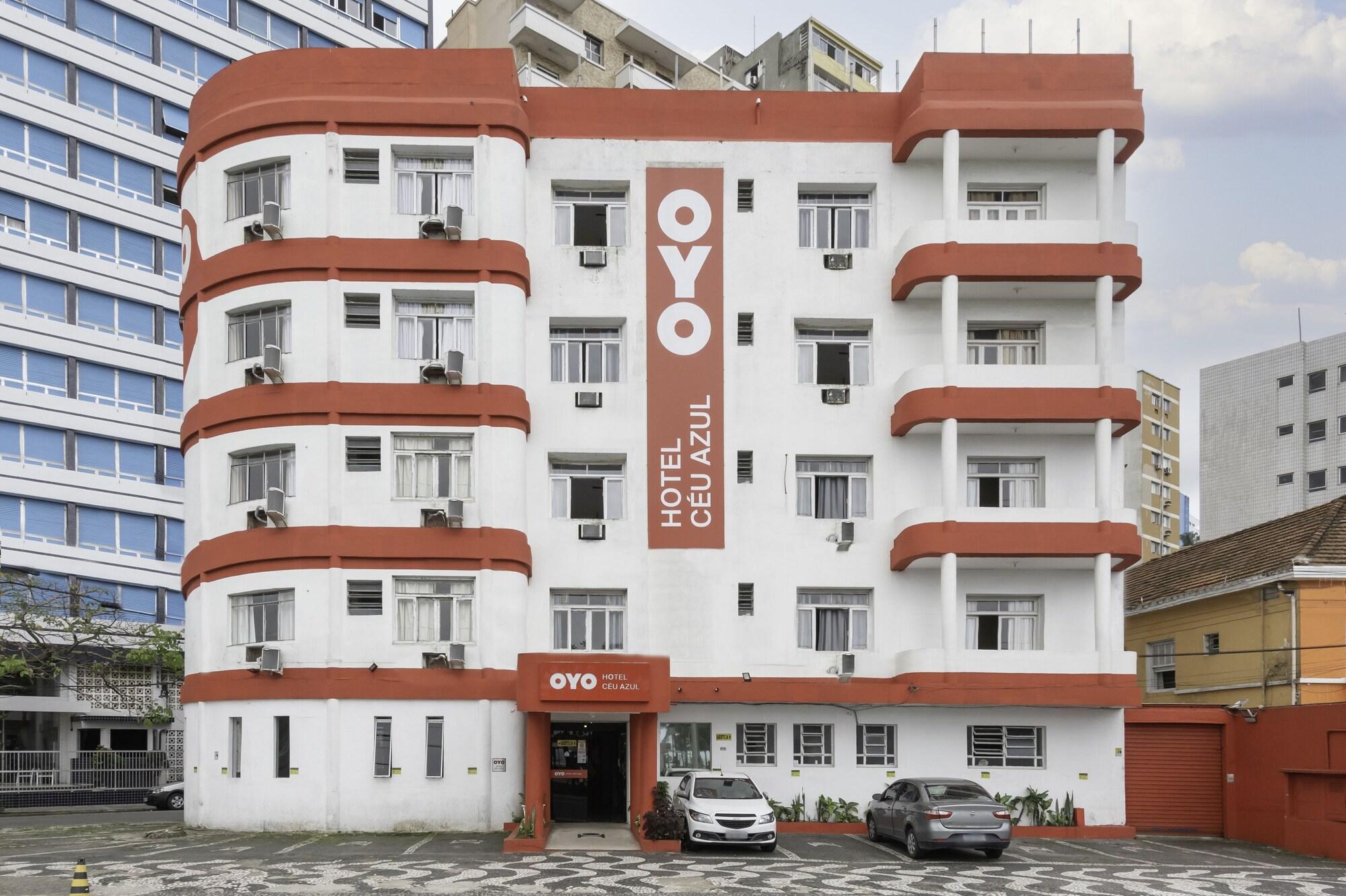 Vista Exterior OYO Hotel Céu Azul, São Vicente