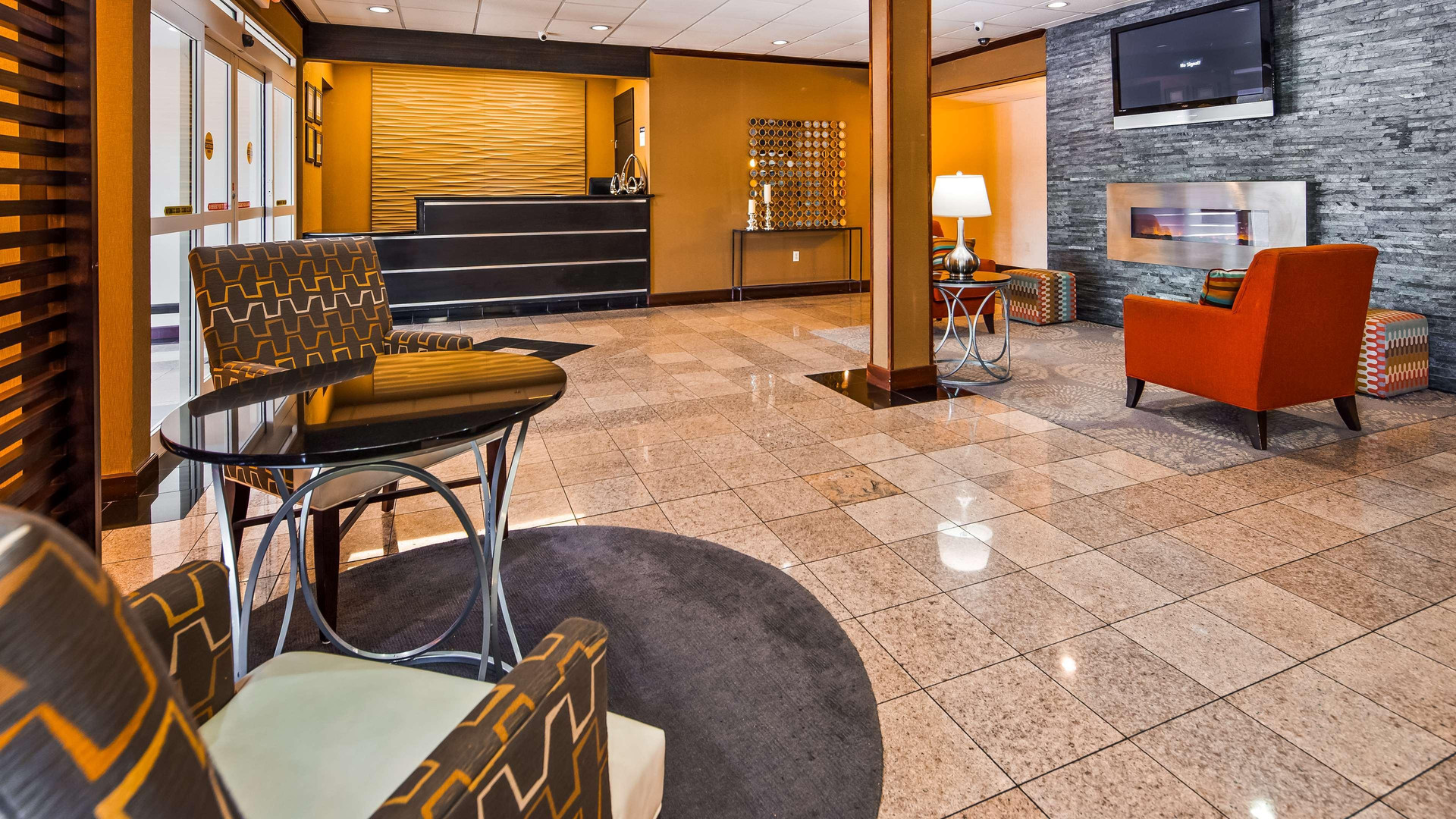 Vista Lobby Best Western Gwinnett Center Hotel