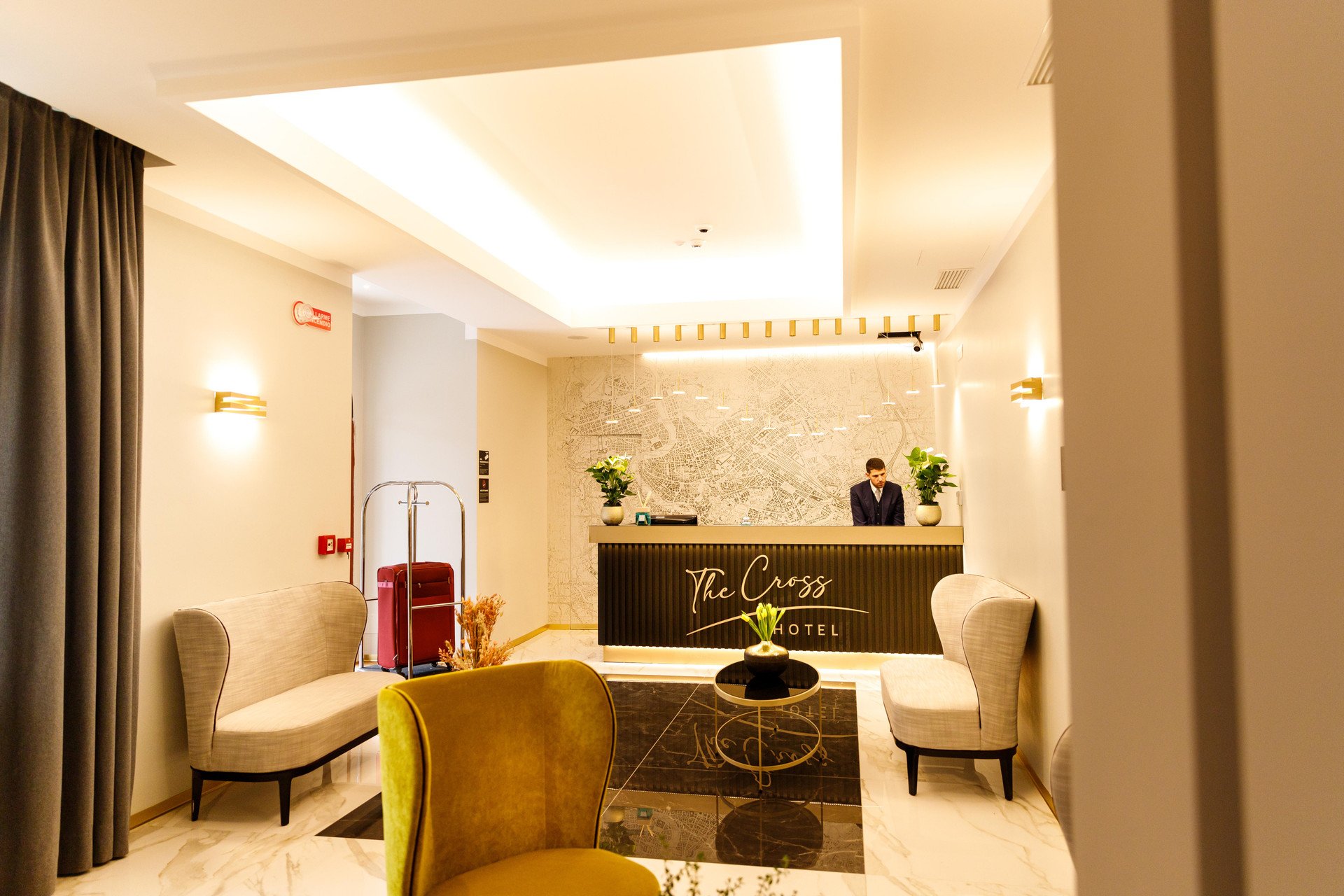 Vista Lobby The Cross Hotel