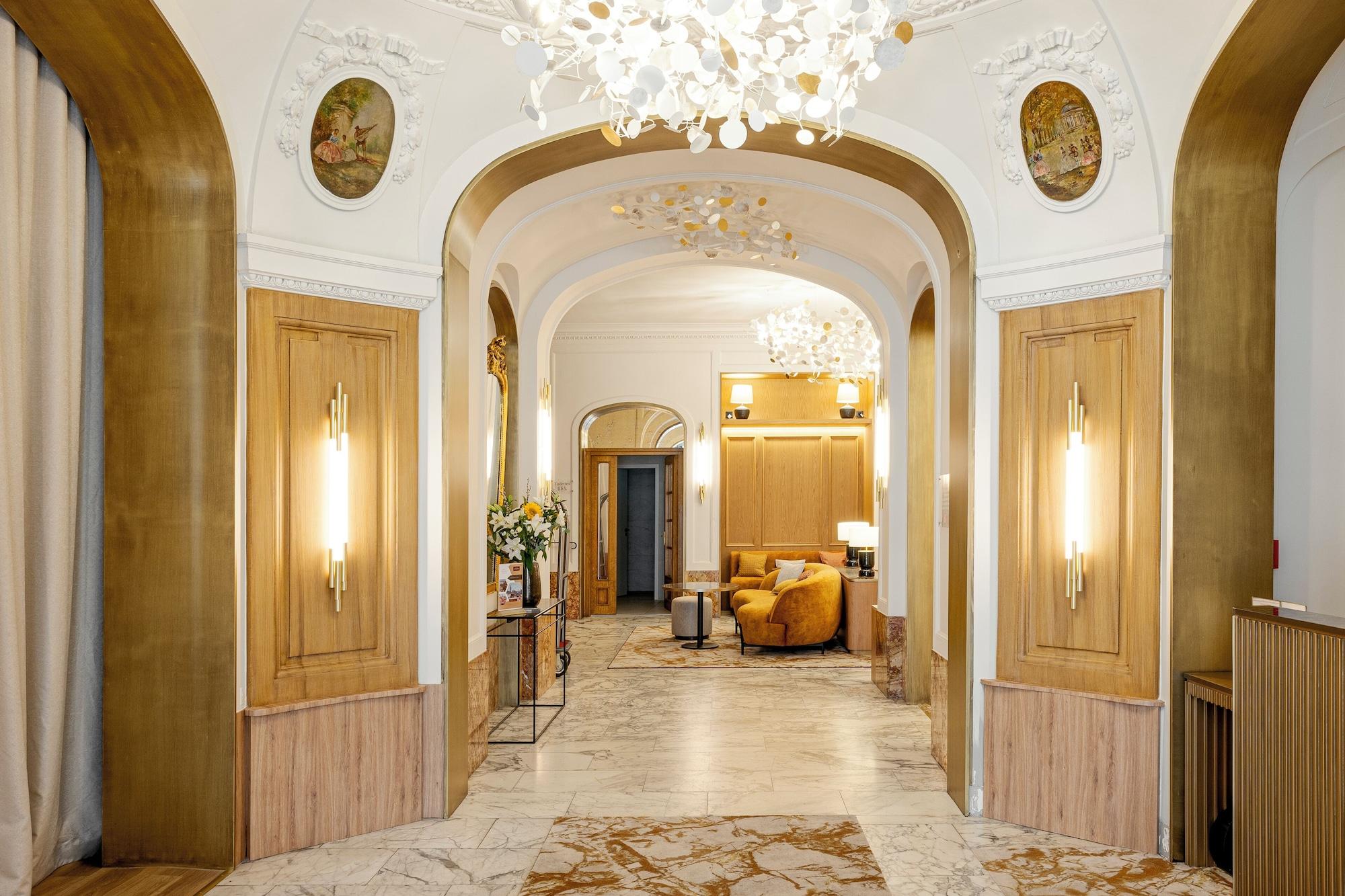 Vista Lobby Grand Hotel Bellevue