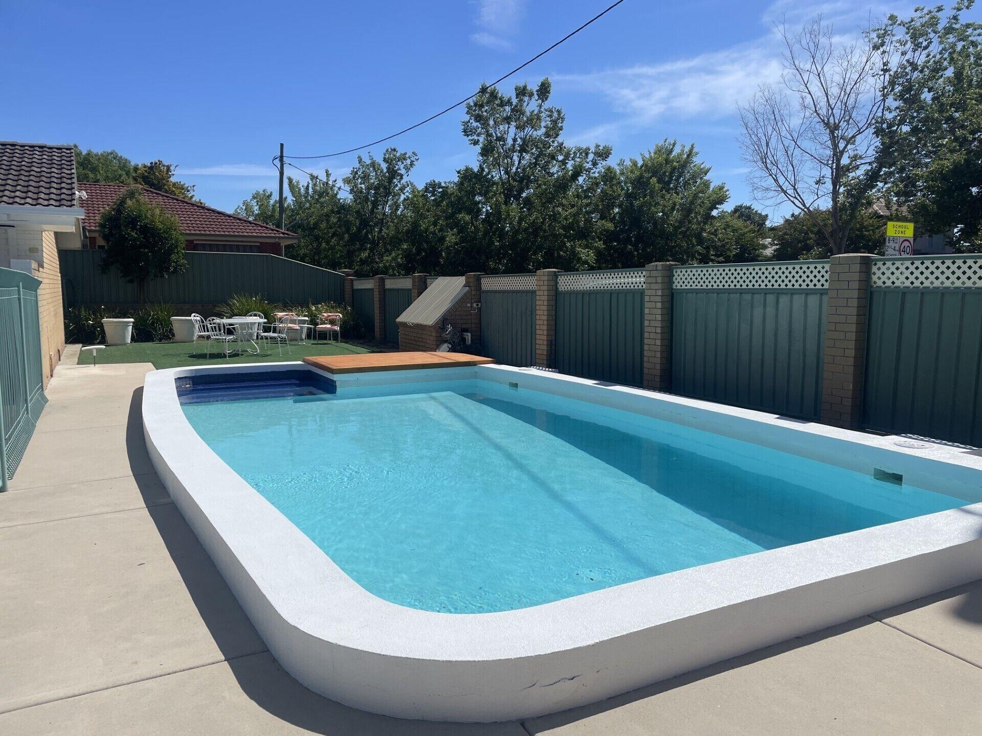 Vista Piscina Albury Allawa Motor Inn