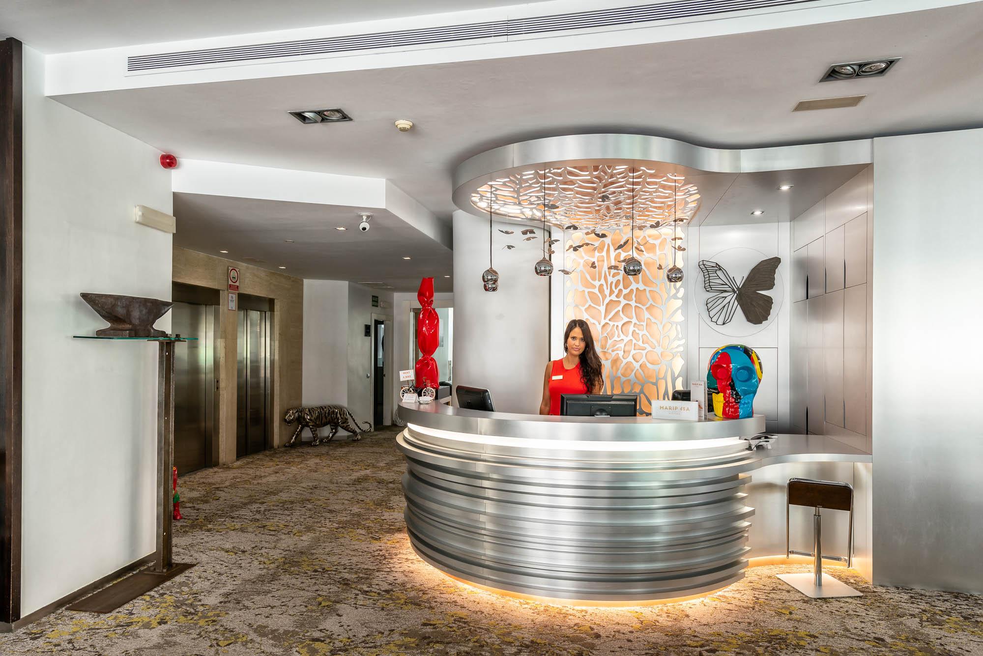 Vista Lobby Hotel Mariposa