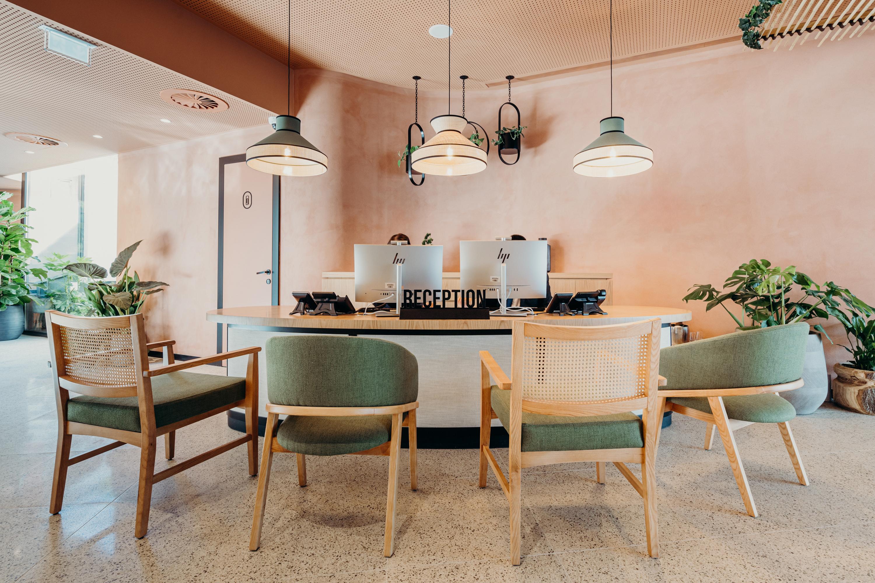 Vista Lobby The Editory Garden Porto Hotel