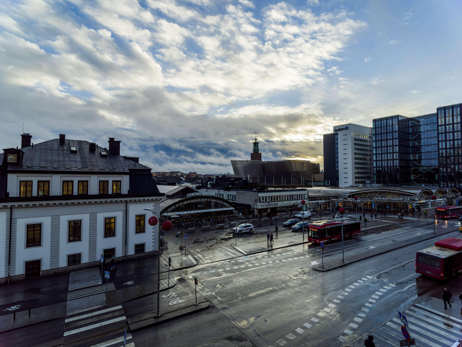 Vista Exterior Radisson Blu Royal Viking Hotel, Stockholm