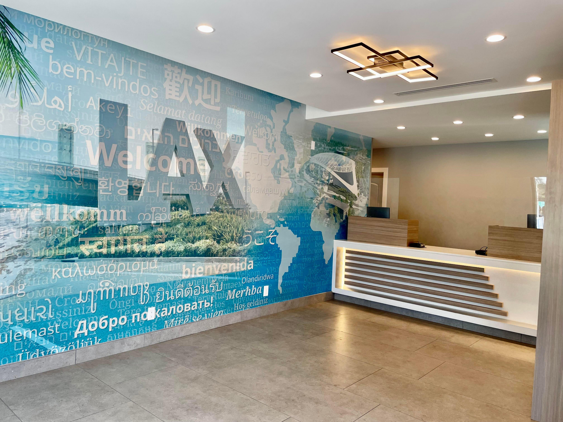 Vista Lobby Travelodge by Wyndham LAX