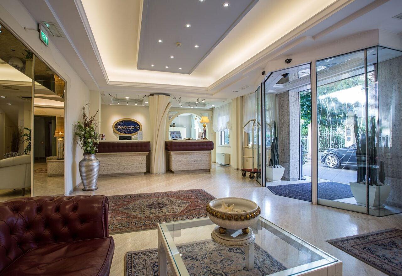 Vista Lobby Luna Riccione Aqua Spa - Adults Only