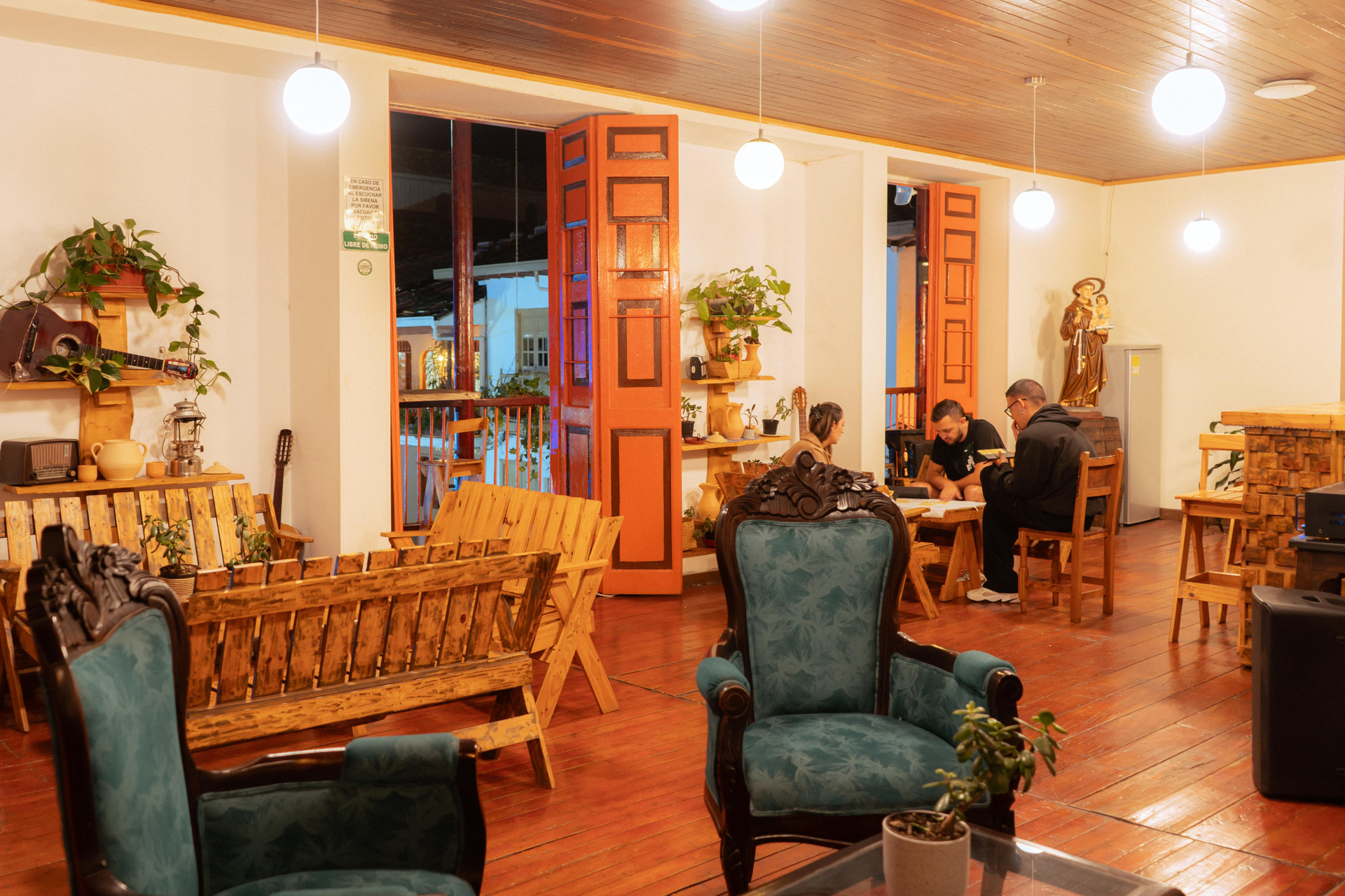 Vista Lobby Hotel Colonial Abejorral