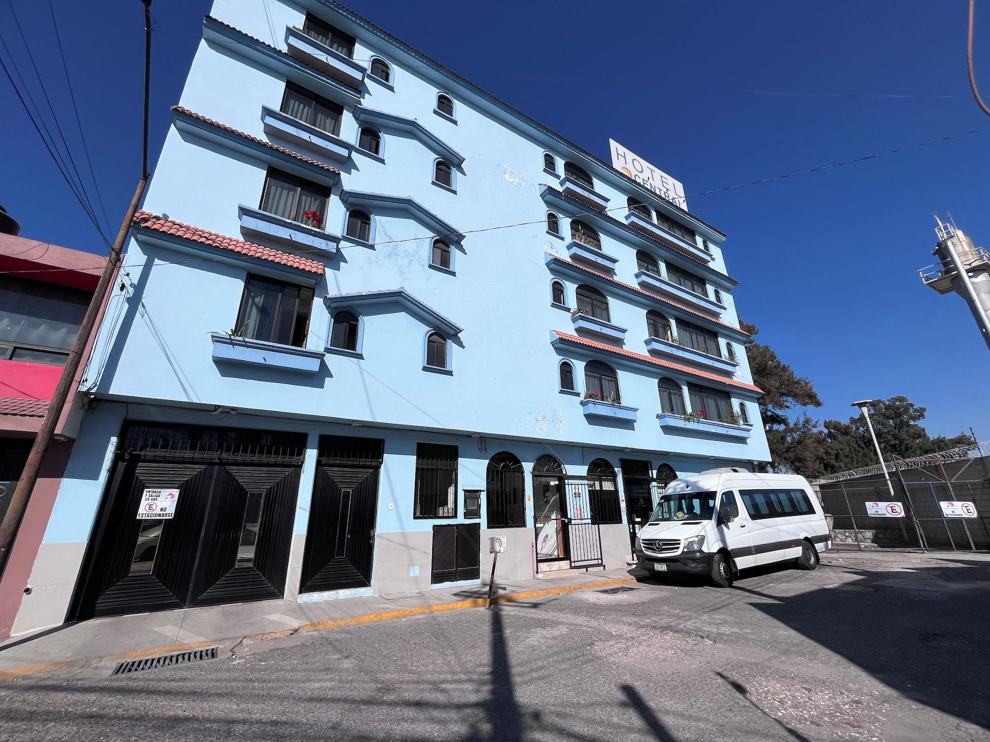 Vista Exterior Hotel Central Puebla