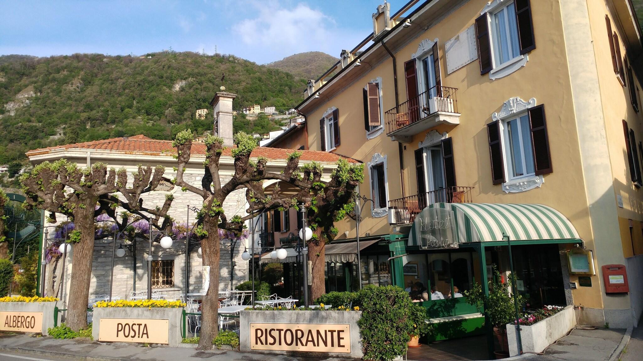 Vista Exterior Hotel Posta Moltrasio