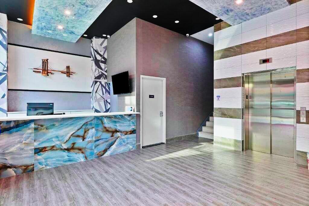 Vista Lobby Casa Blanca Hotel Brooklyn