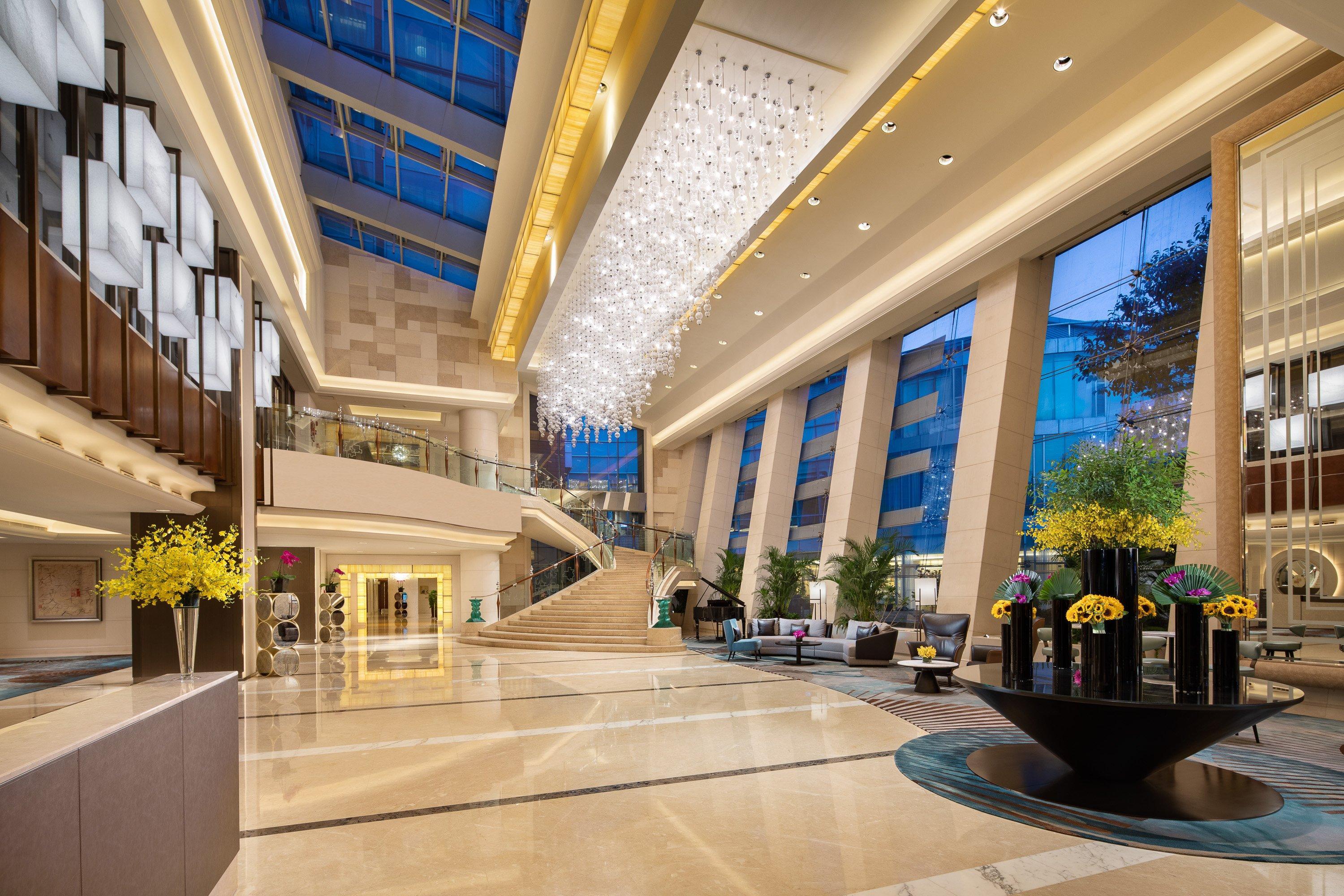 Vista Lobby Crowne Plaza Shanghai Fudan by IHG