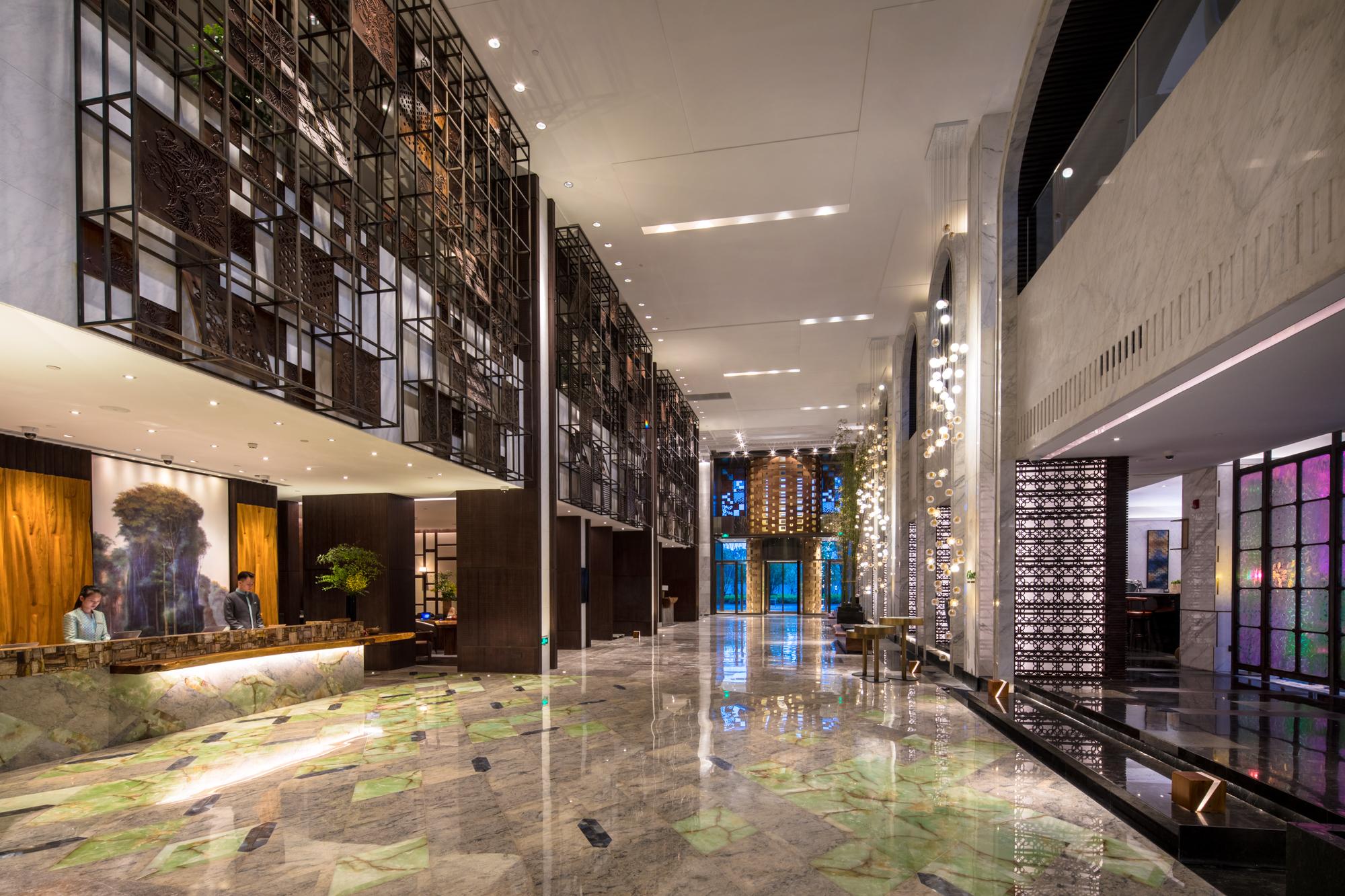 Vista Lobby The Anandi Hotel and Spa Shanghai