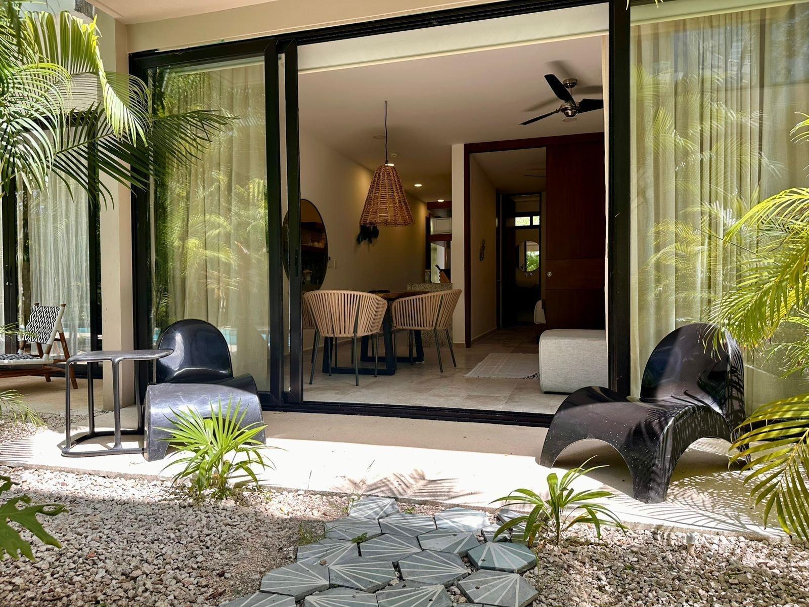 Vista Exterior Amena Condo Tulum