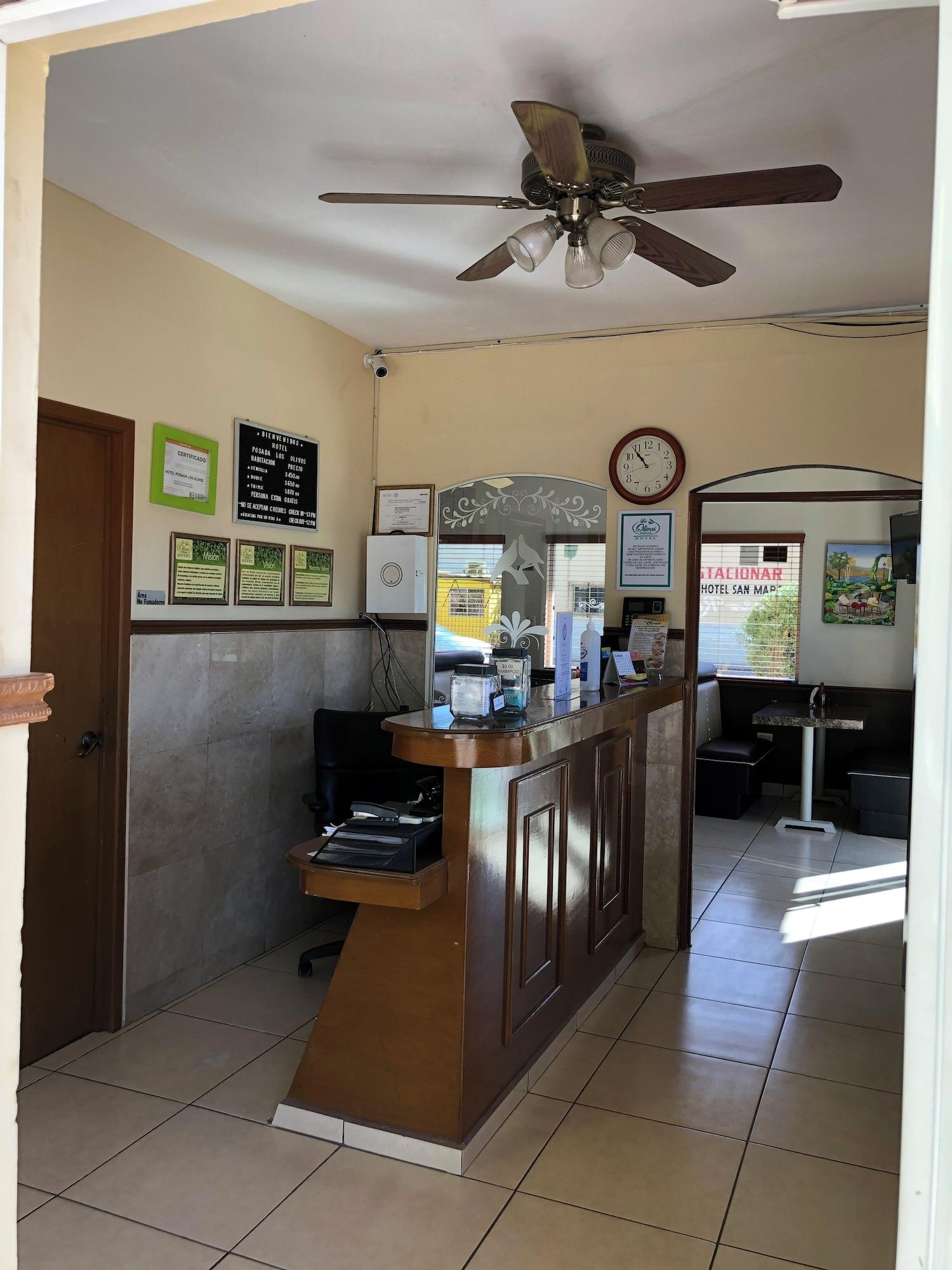 Vista Lobby Hotel Posada Los Olivos Los Mochis