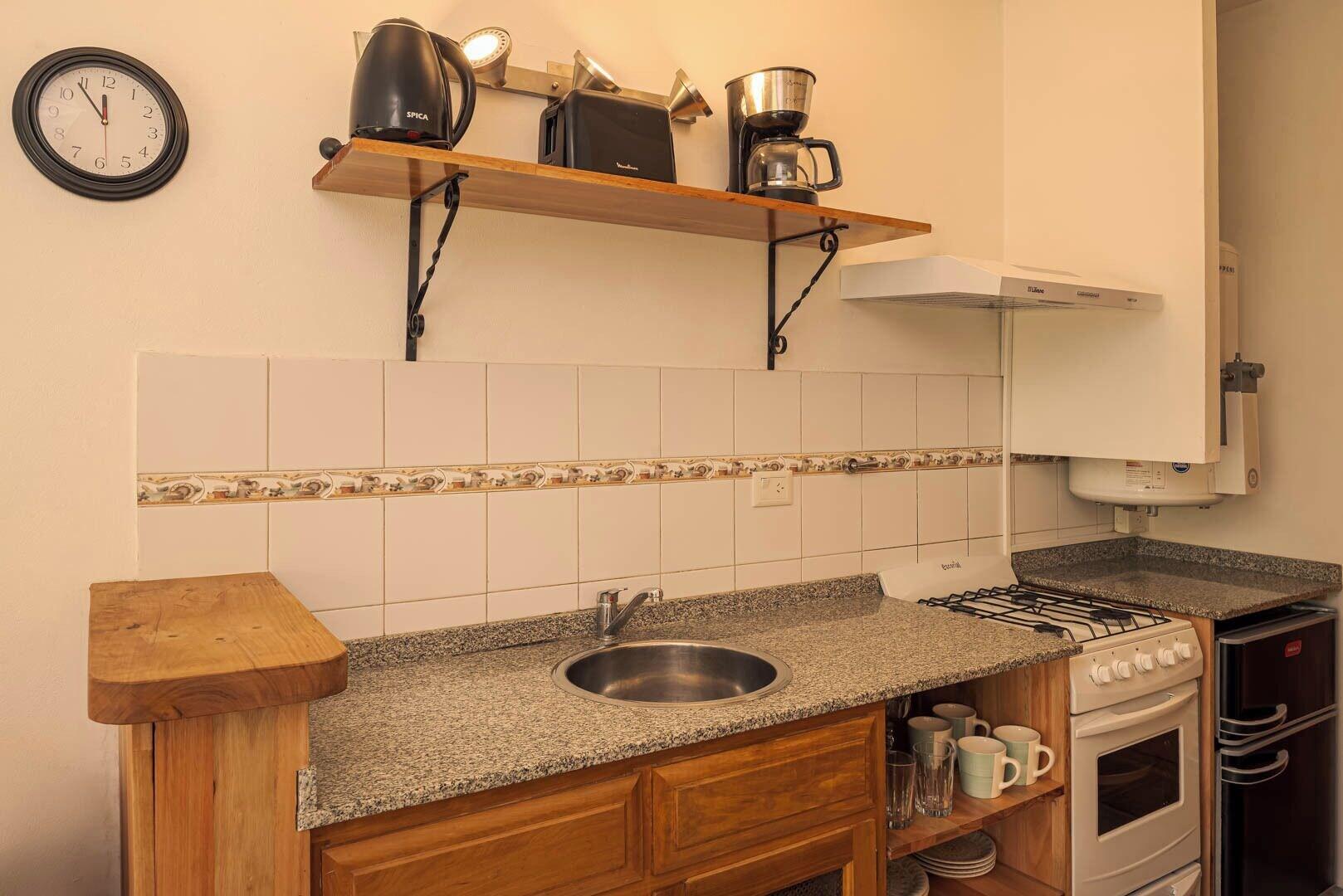 Equipamiento de Habitación Departamento en el centro para 4 pax