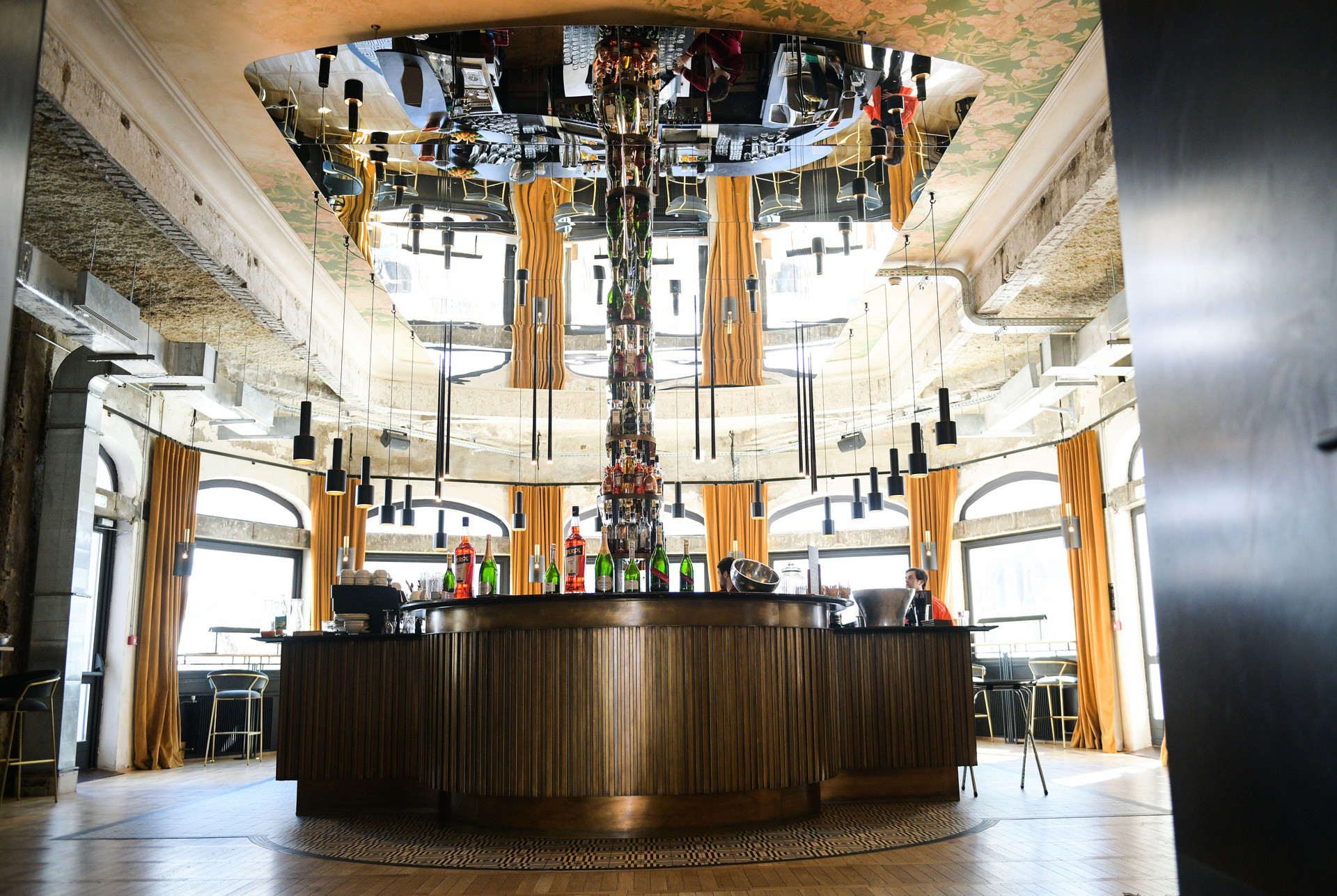 Vista Lobby La Folie Douce Hôtel Chamonix