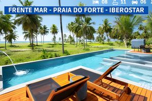 Alquiler Vacacional - Mansão Frente Mar 8 Suítes em Praia do Forte