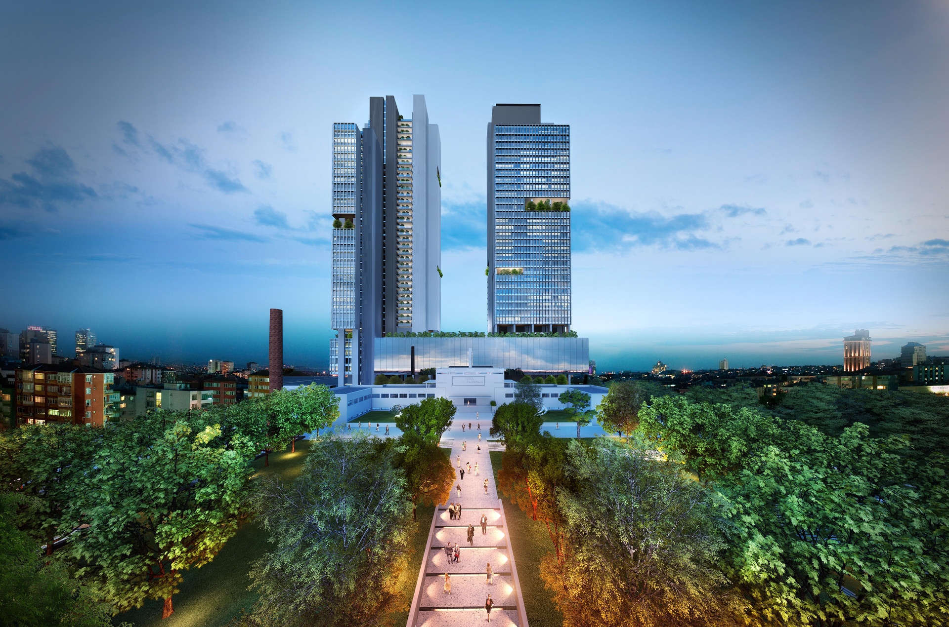 Vista Exterior Fairmont Quasar Istanbul
