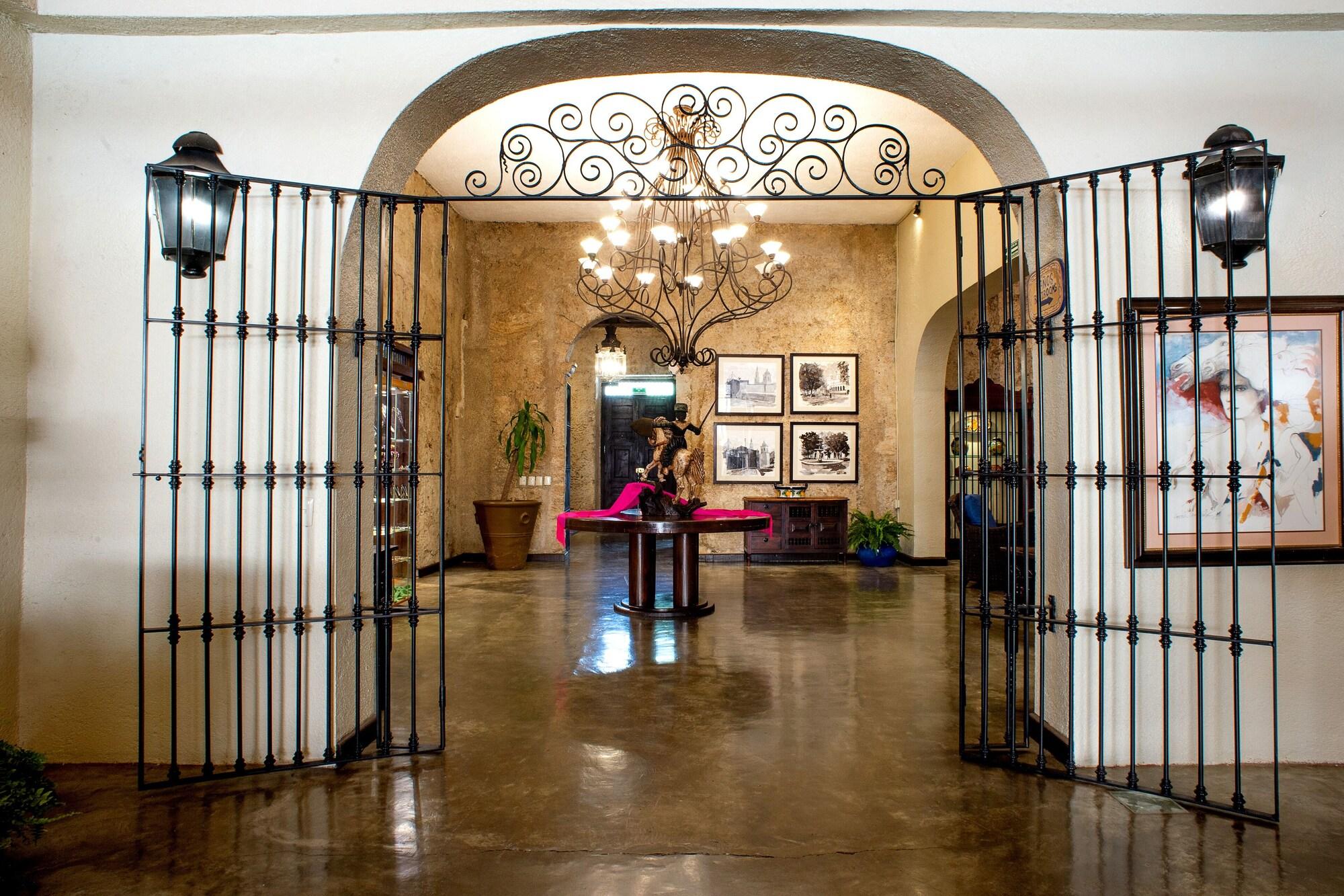 Vista Lobby Hotel Boutique Las Palomas de Santiago