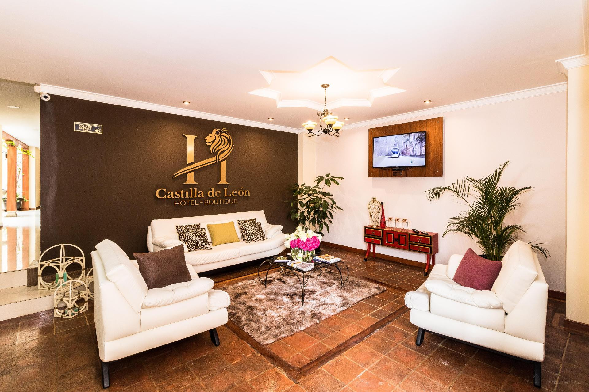 Vista Lobby Hotel Boutique Castilla de Leon