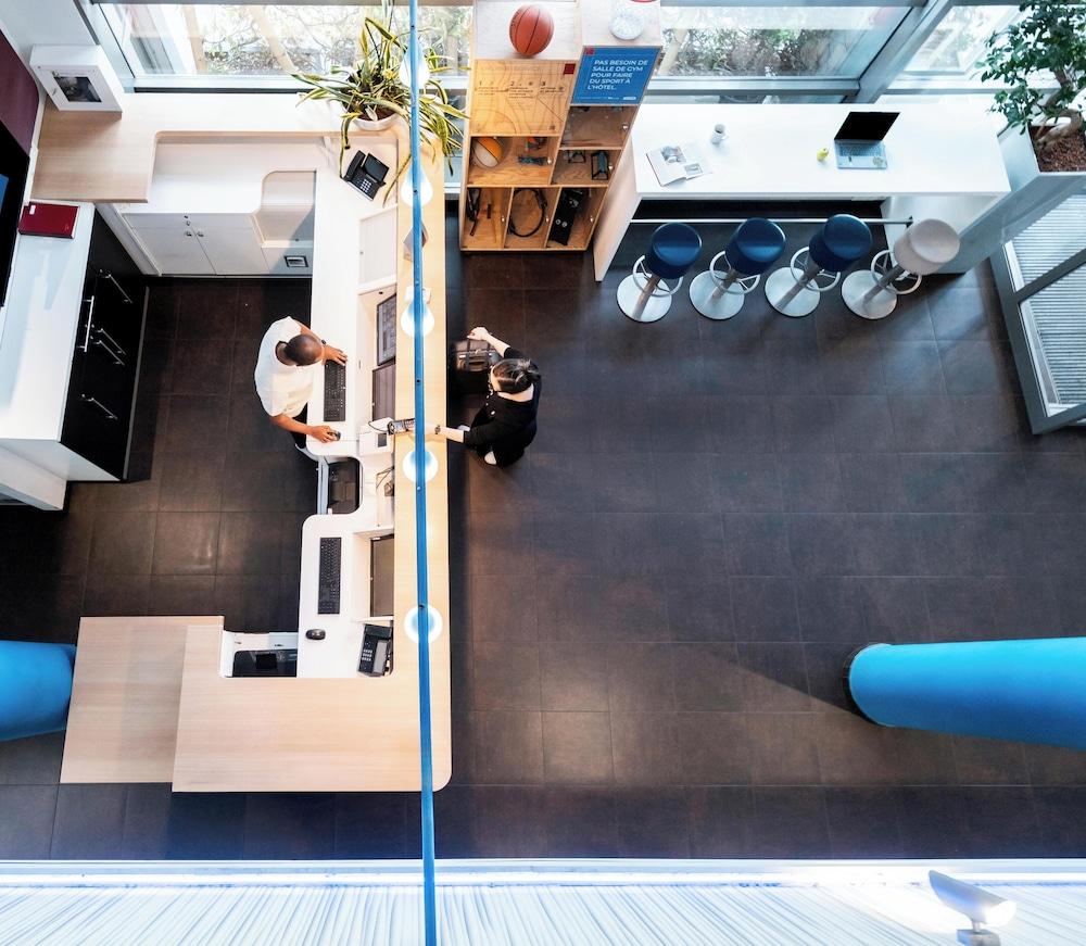 Vista Lobby ibis budget Paris Porte de Vincennes