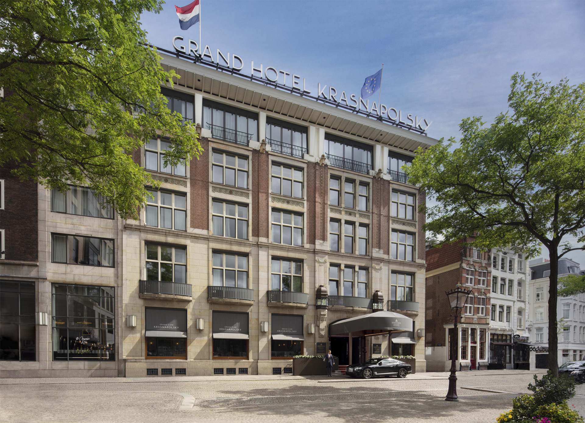 Vista Exterior Anantara Grand Hotel Krasnapolsky Amsterdam