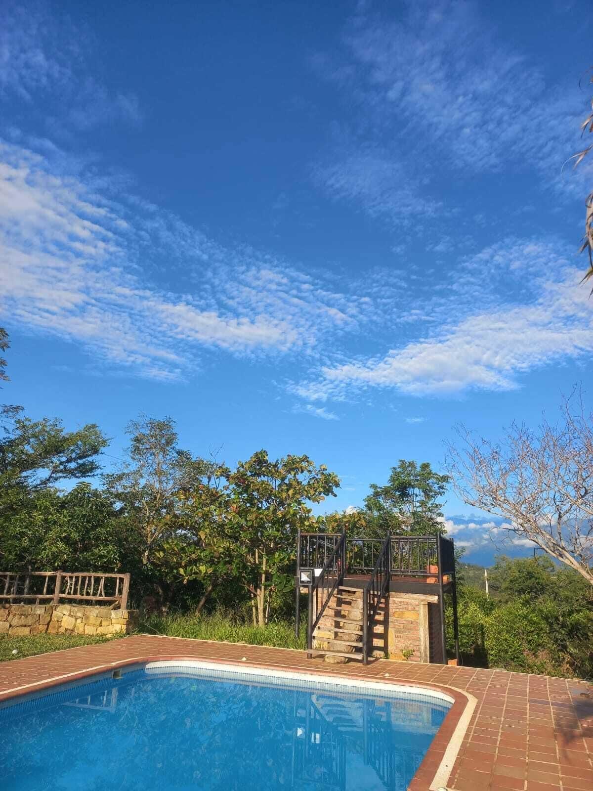 Vista Exterior San Rafael del Campo Barichara