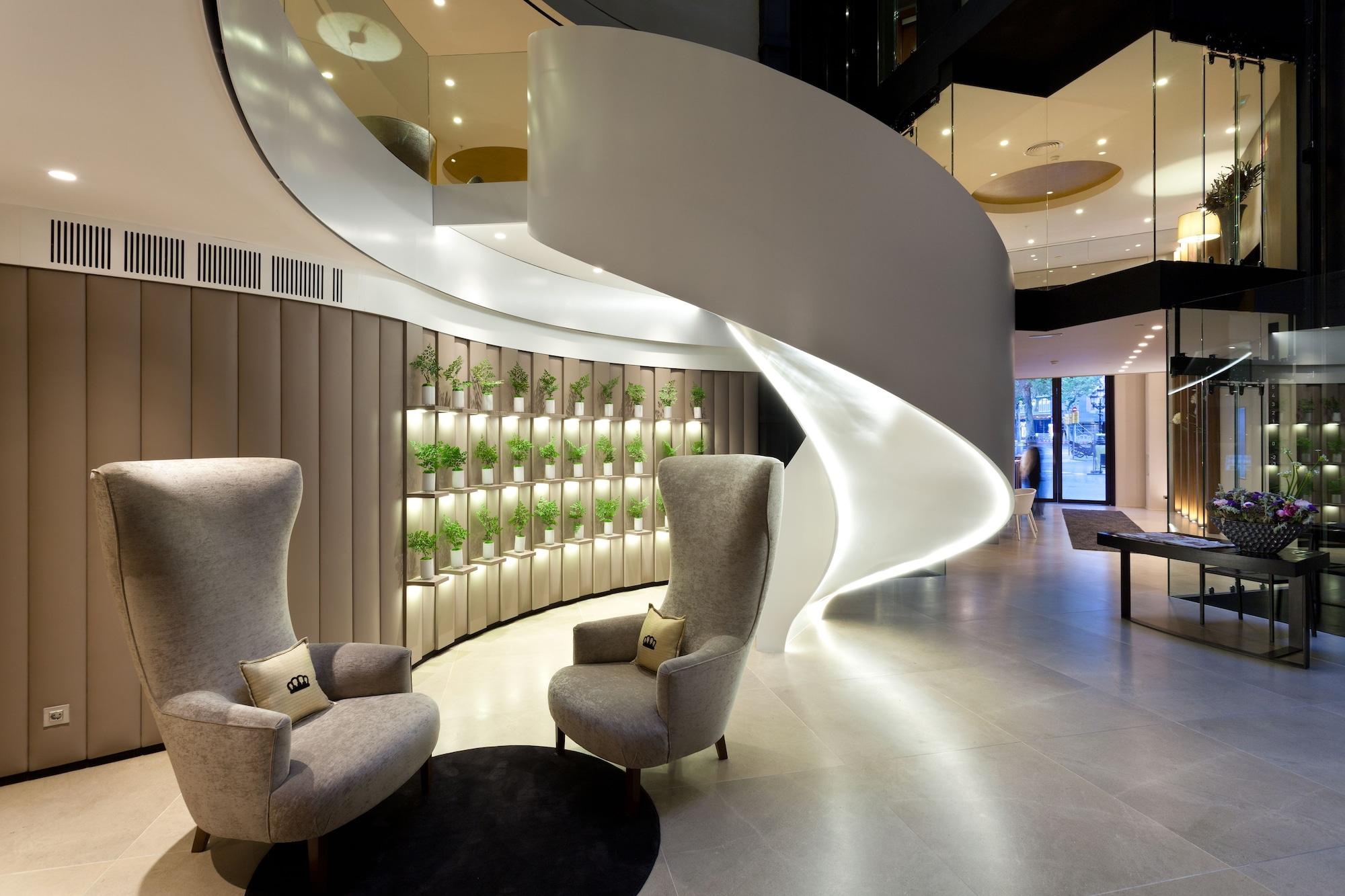 Vista Lobby Hotel Condes de Barcelona